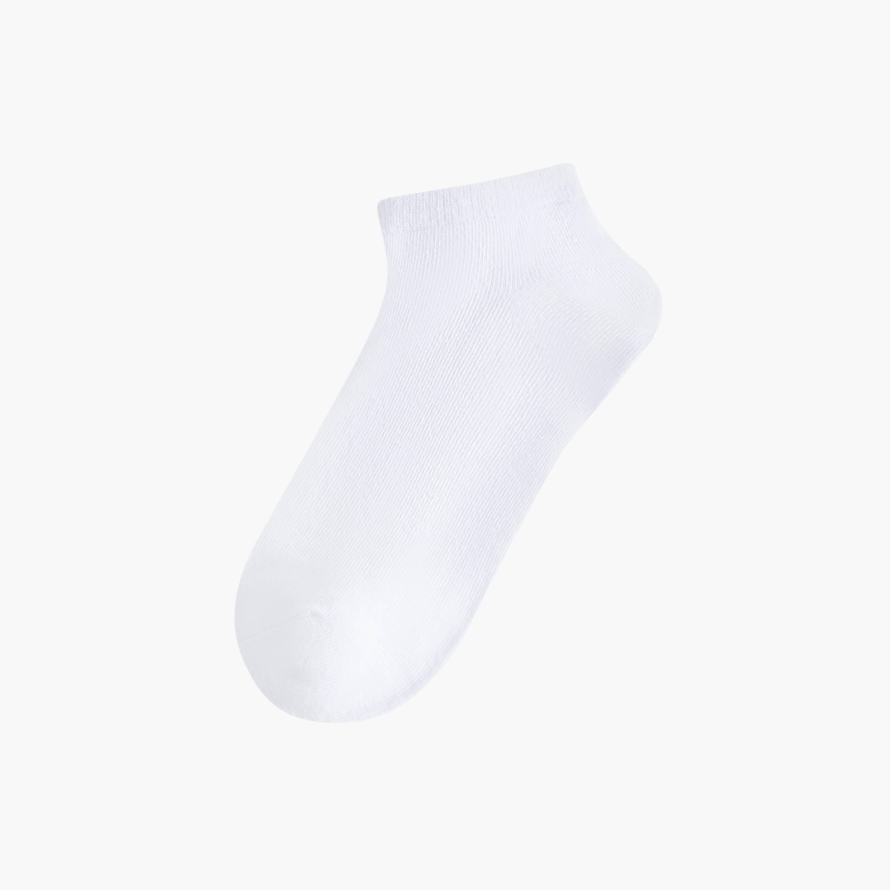 Set of 5 - Trainer Socks with Antibacterial Protection-women-socksandstockings-image-2