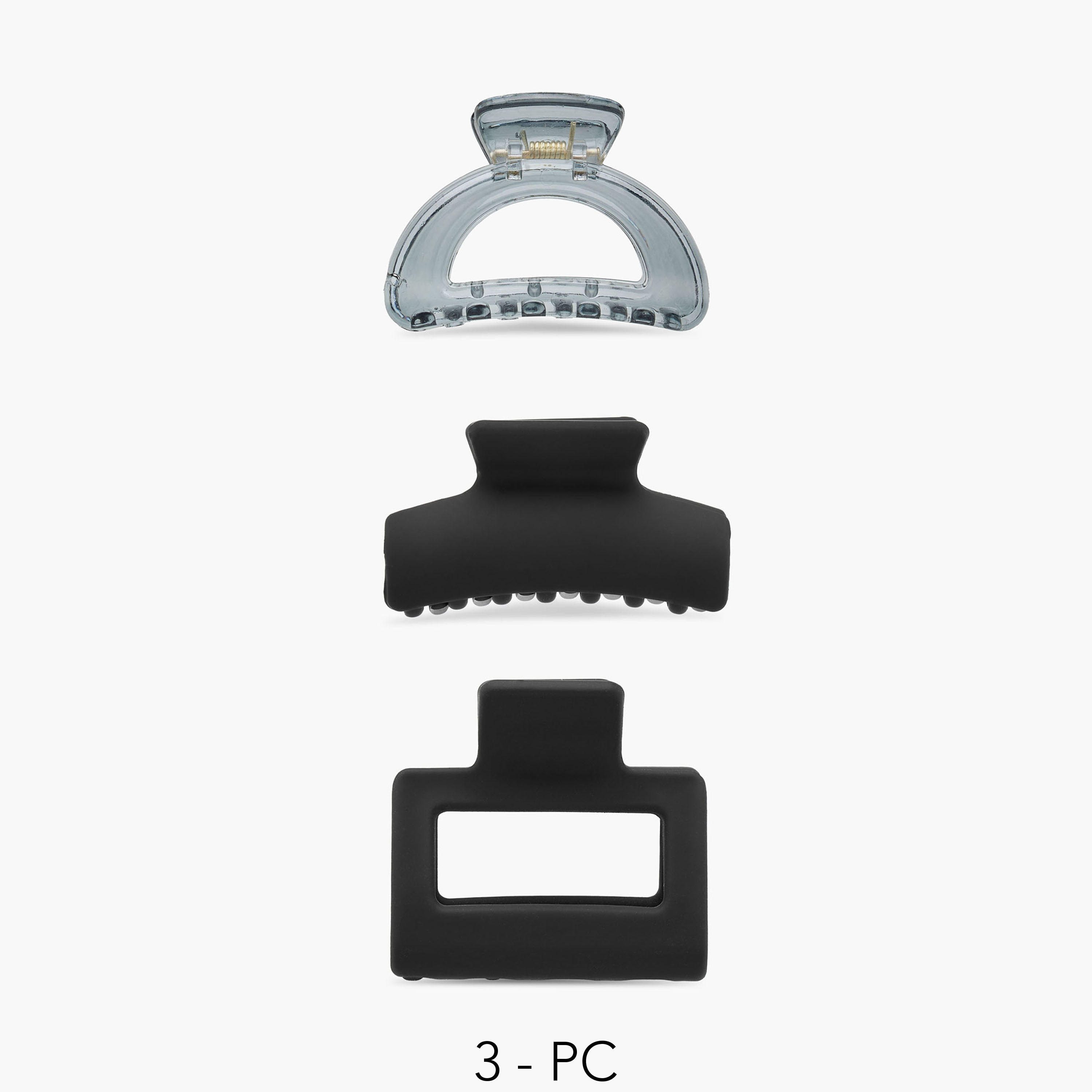 Set of 3 - Assorted Hair Clamp-women-hairaccessories-clamps-image-1