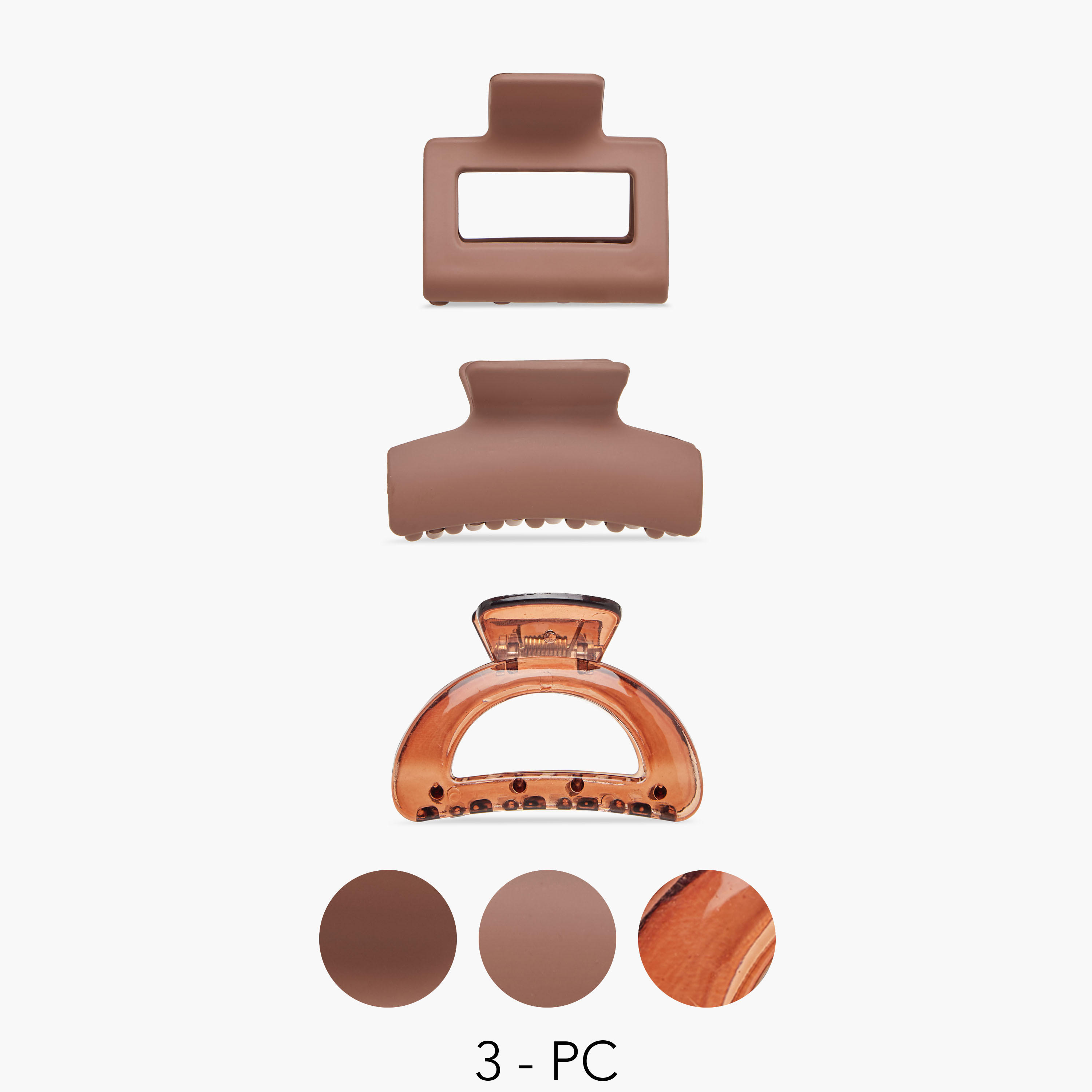 مشابك شعر متنوعة - طقم 3 قطع-women-hairaccessories-clamps-image-1