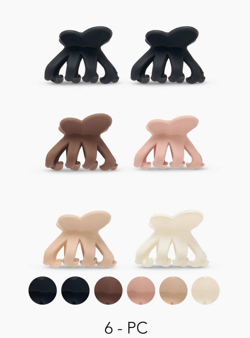مشابك شعر متنوعة - طقم 6 قطع-women-hairaccessories-clamps-image-10