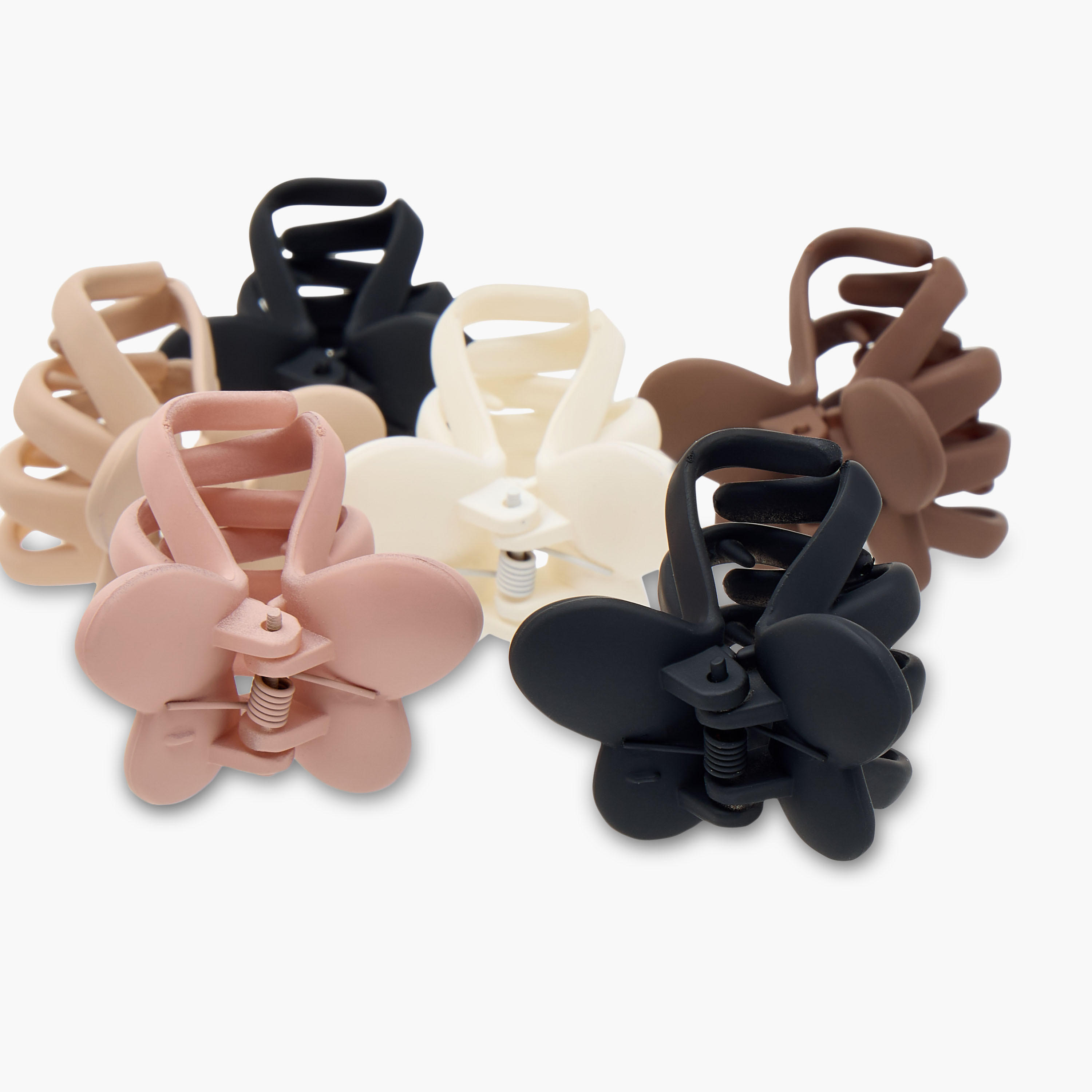 مشابك شعر متنوعة - طقم 6 قطع-women-hairaccessories-clamps-image-1