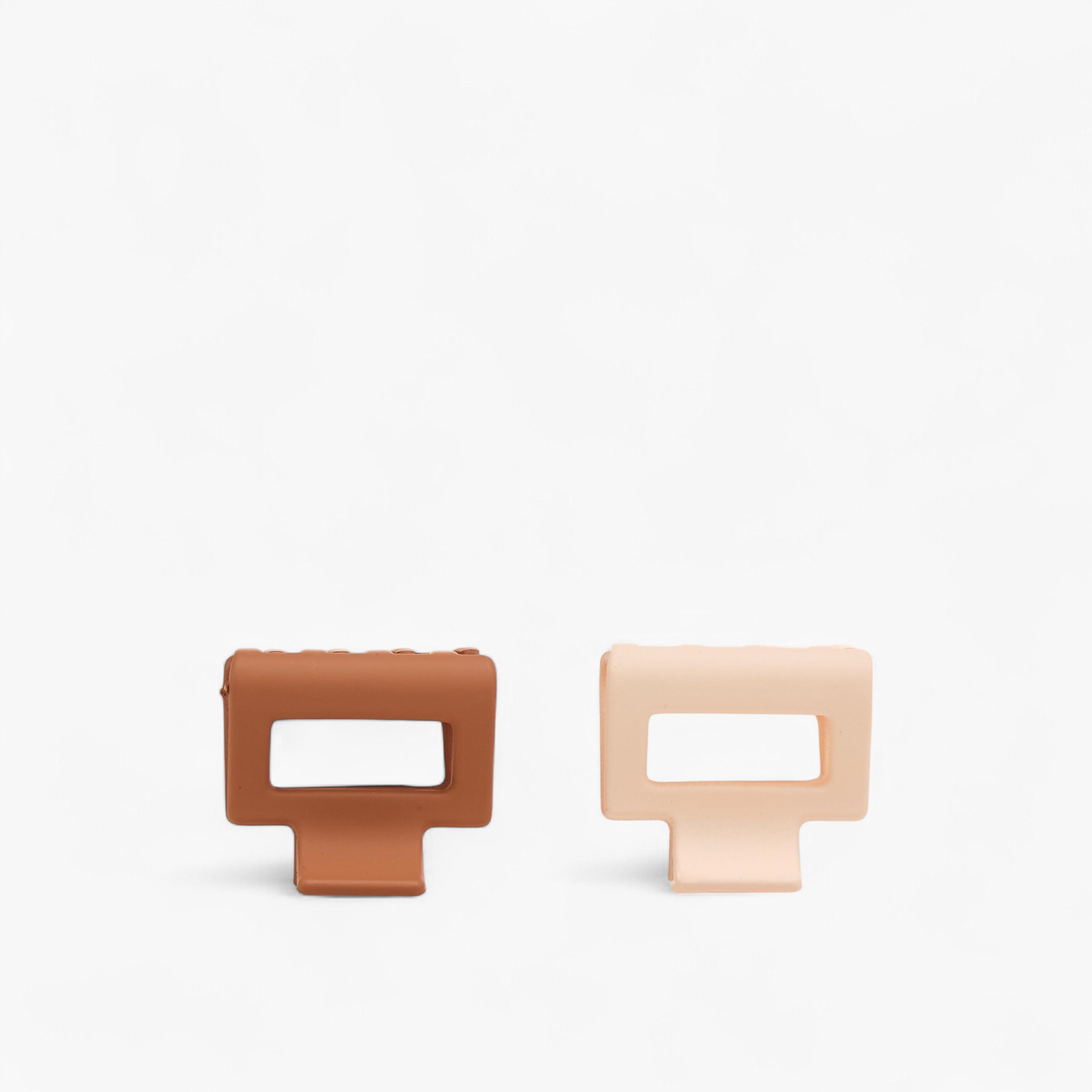 طقم مشابك شعر 6 قطع بتفاصيل مفرغة من جلو-women-hairaccessories-clamps-image-4