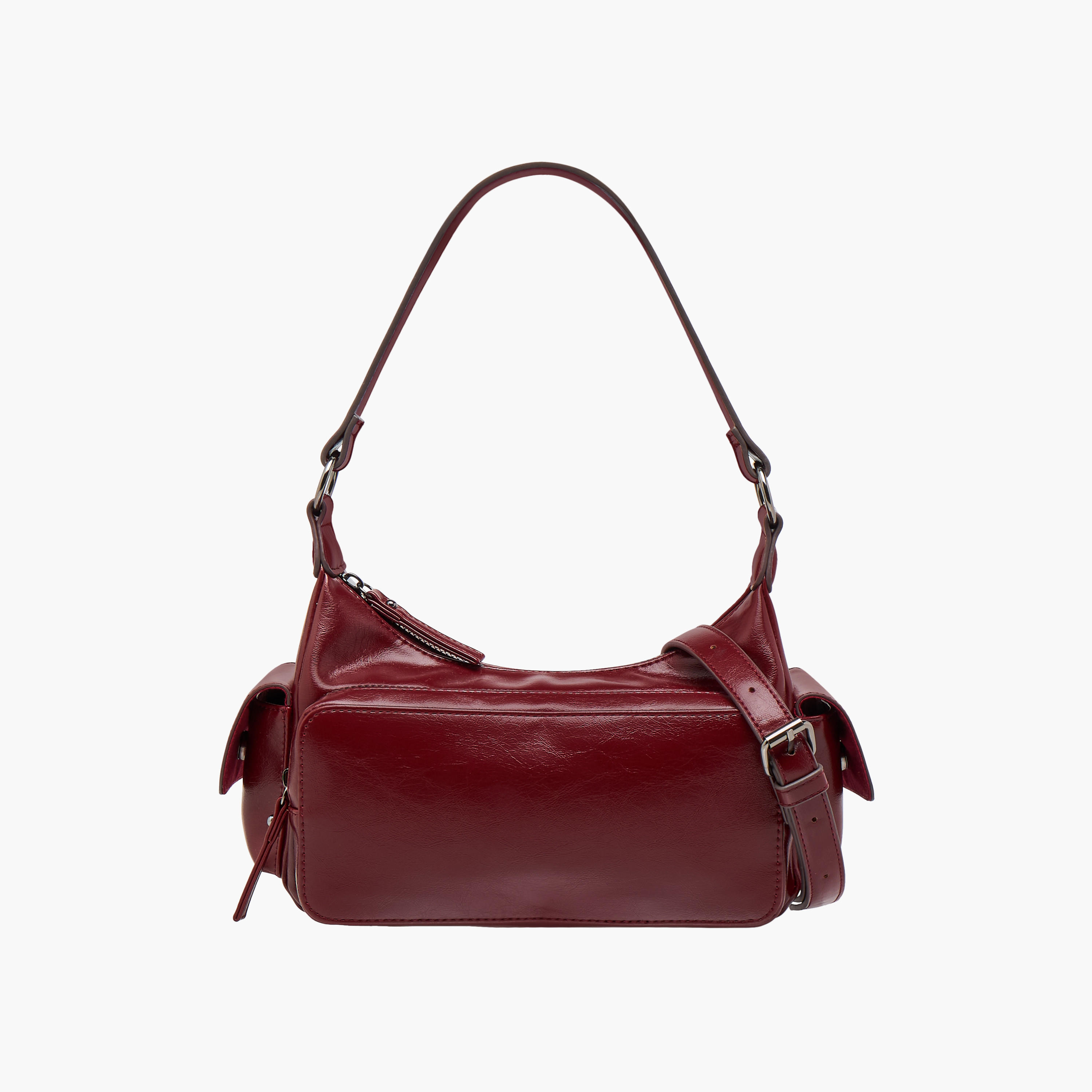 شنطة كتف بحزام قابل للفصل وجيوب متعددة-women-bagsandwallets-handbags-image-8