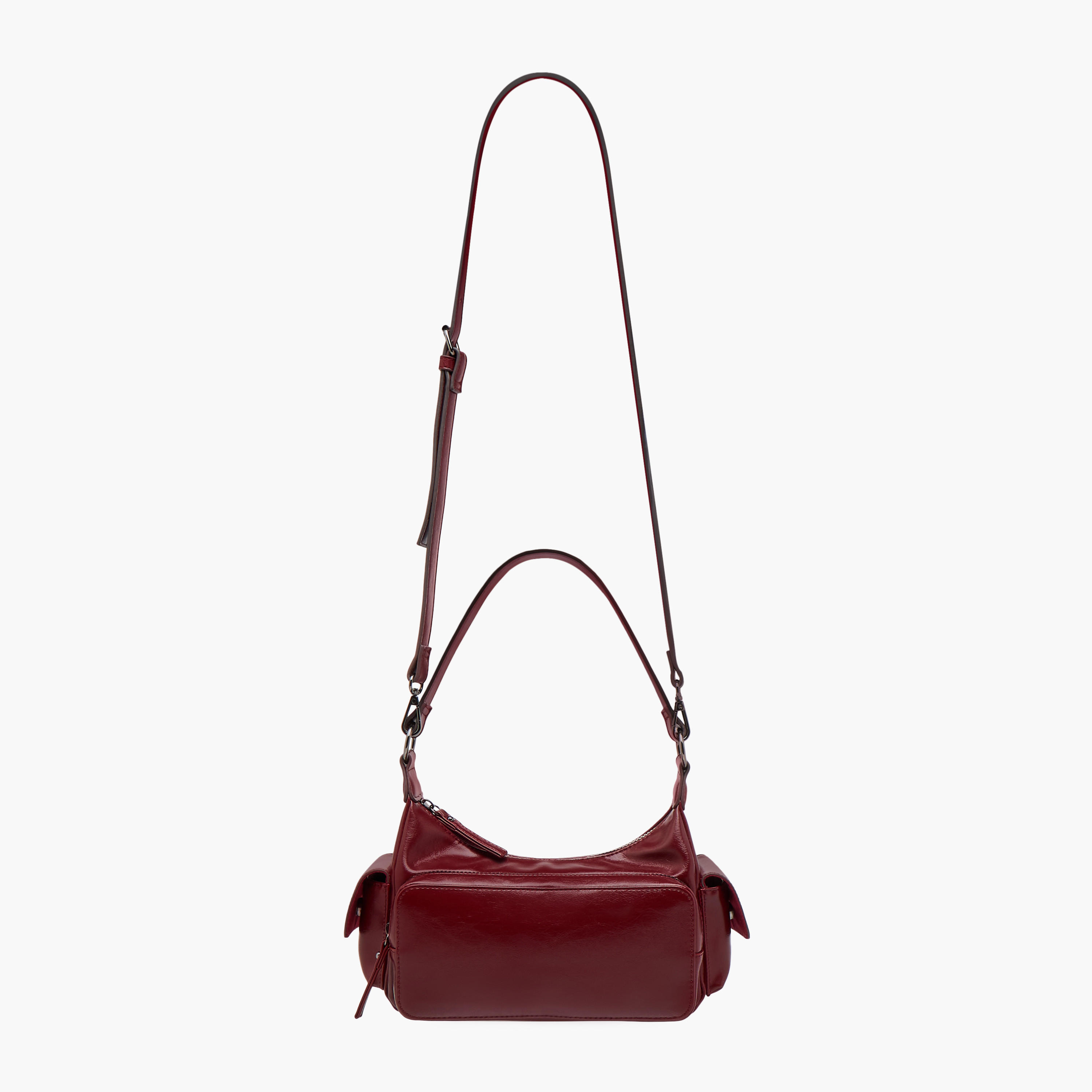 شنطة كتف بحزام قابل للفصل وجيوب متعددة-women-bagsandwallets-handbags-image-6