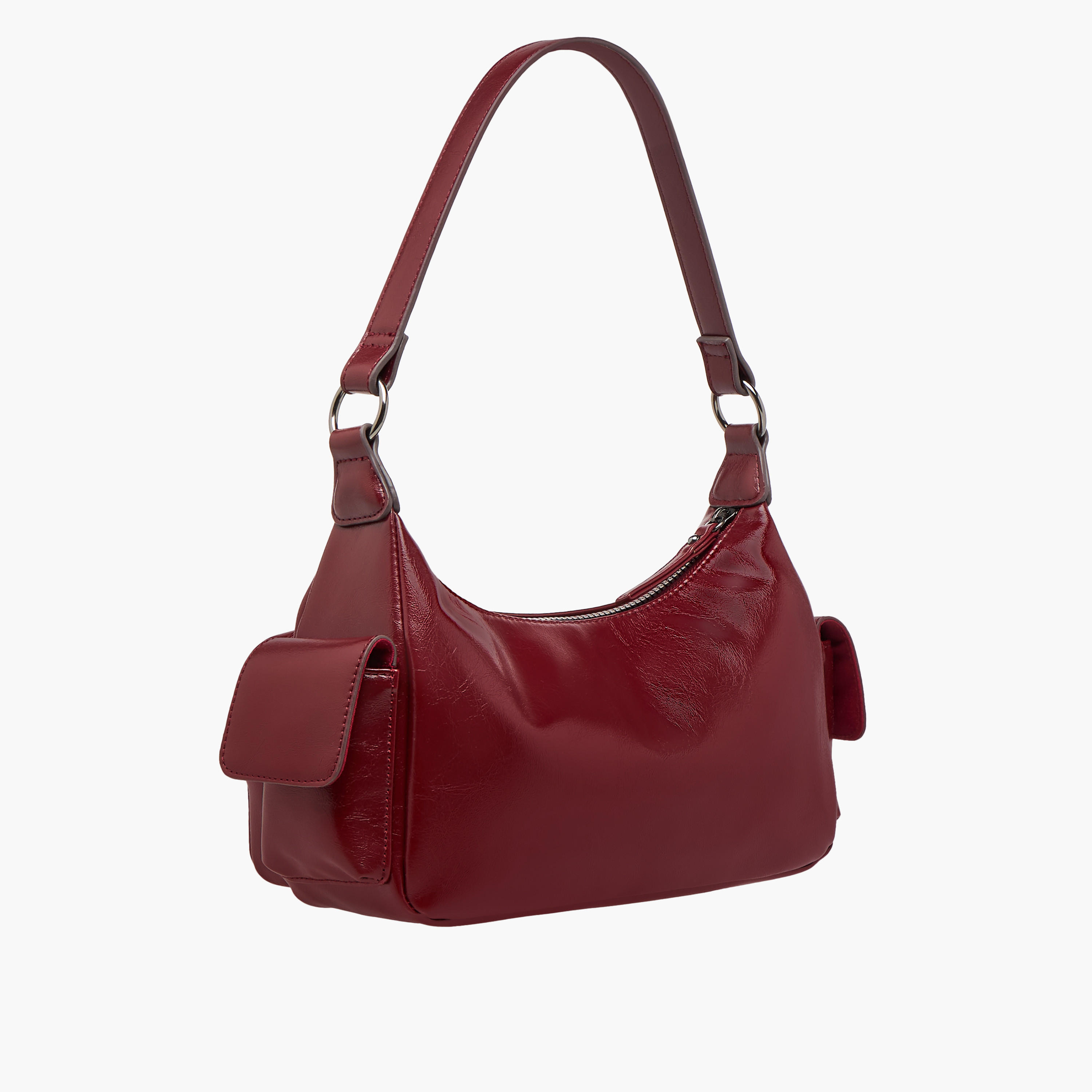 شنطة كتف بحزام قابل للفصل وجيوب متعددة-women-bagsandwallets-handbags-image-5