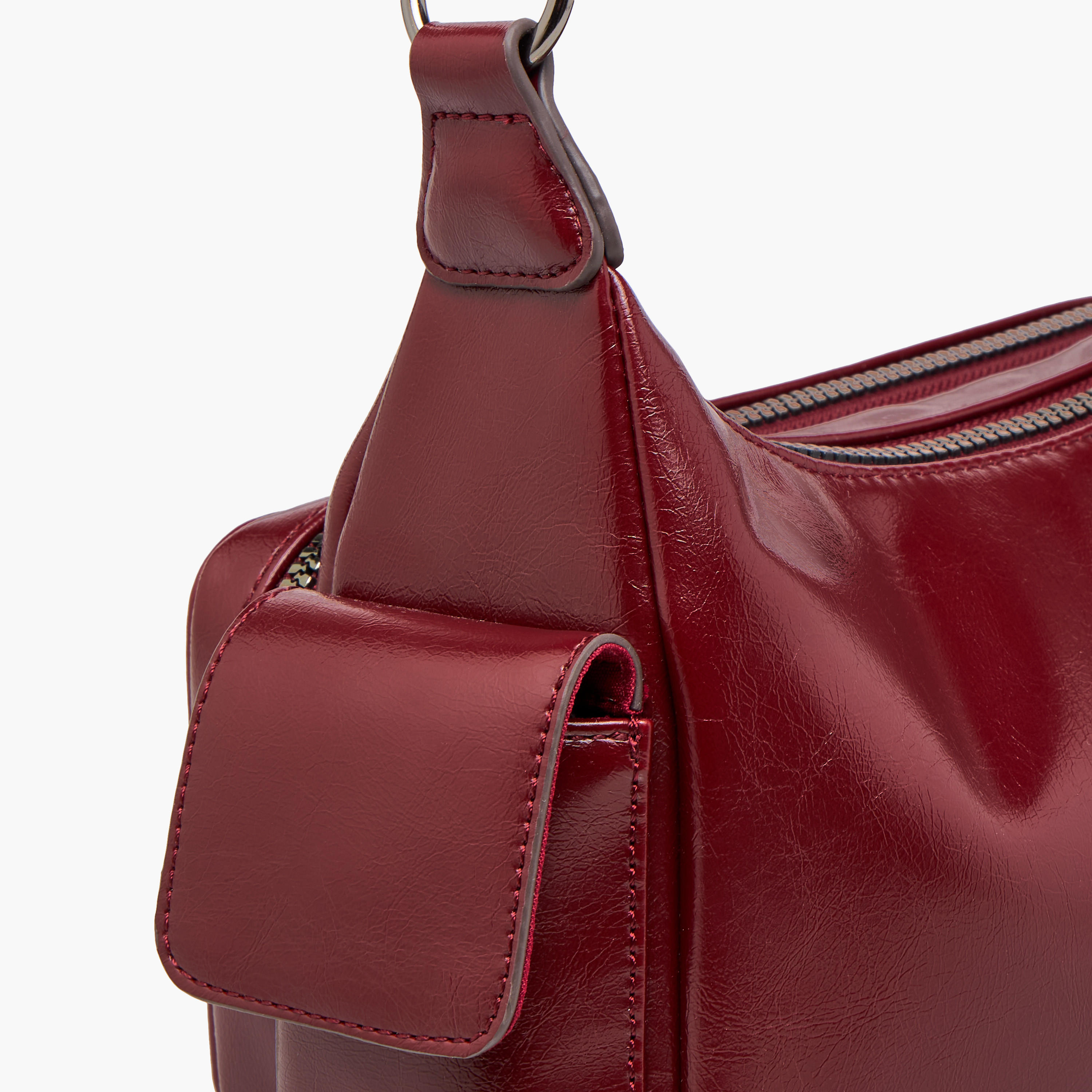 شنطة كتف بحزام قابل للفصل وجيوب متعددة-women-bagsandwallets-handbags-image-3