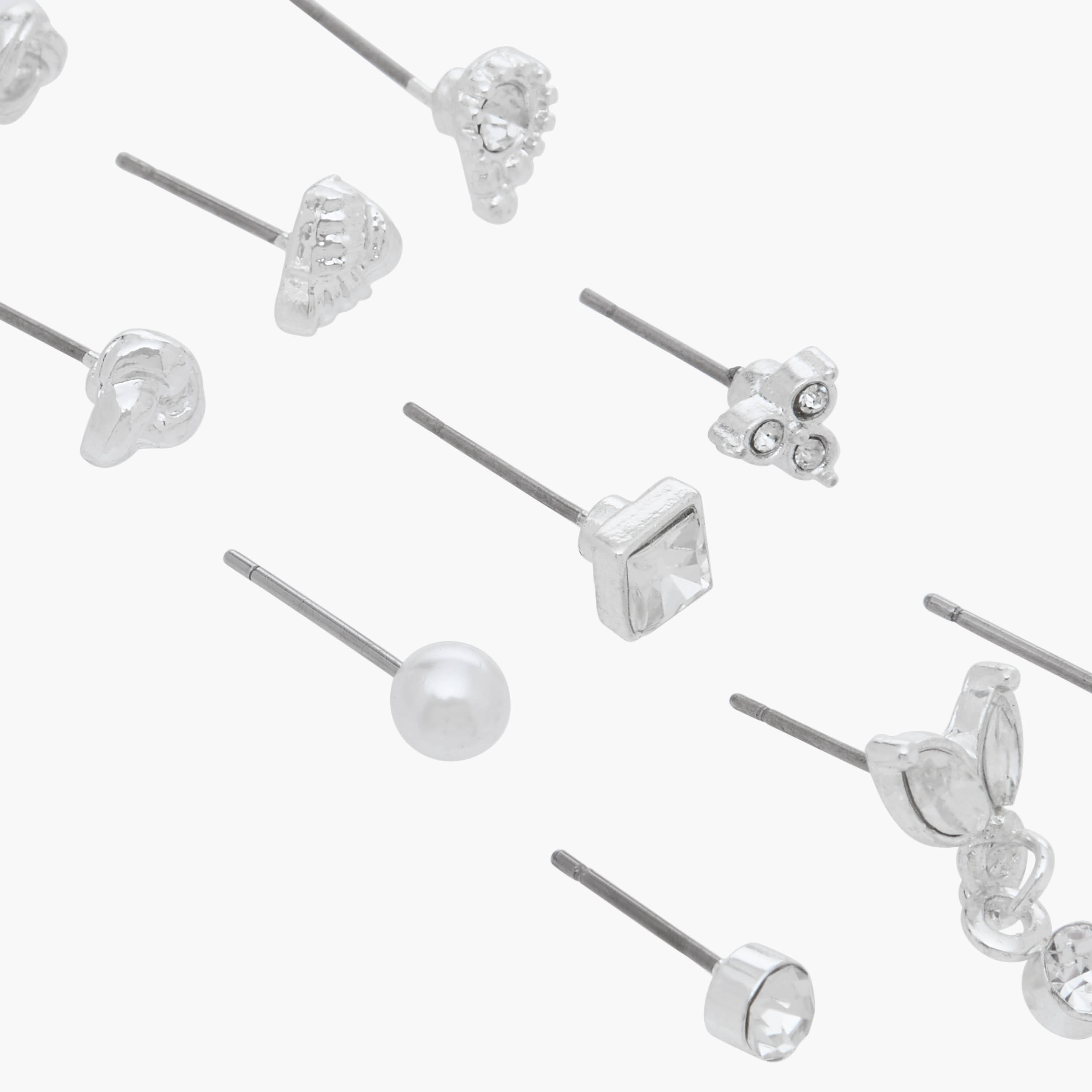 Set of 12 - Gloo Stud Earrings with Pushback Closure-women-watchesandjewellery-jewellery-earrings-image-3
