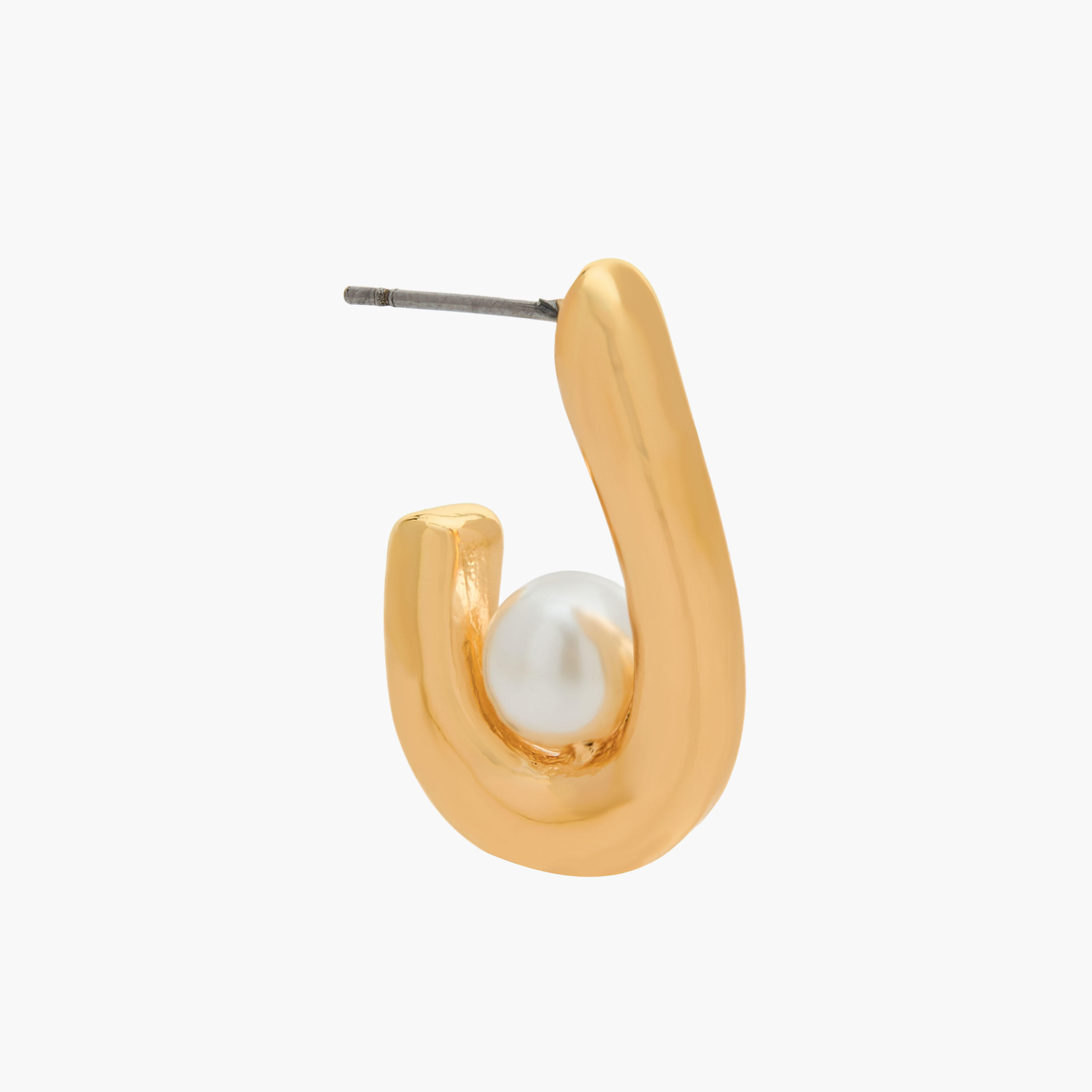 Gloo Pearl Detail Earrings with Pushback Closure-women-watchesandjewellery-jewellery-earrings-image-4