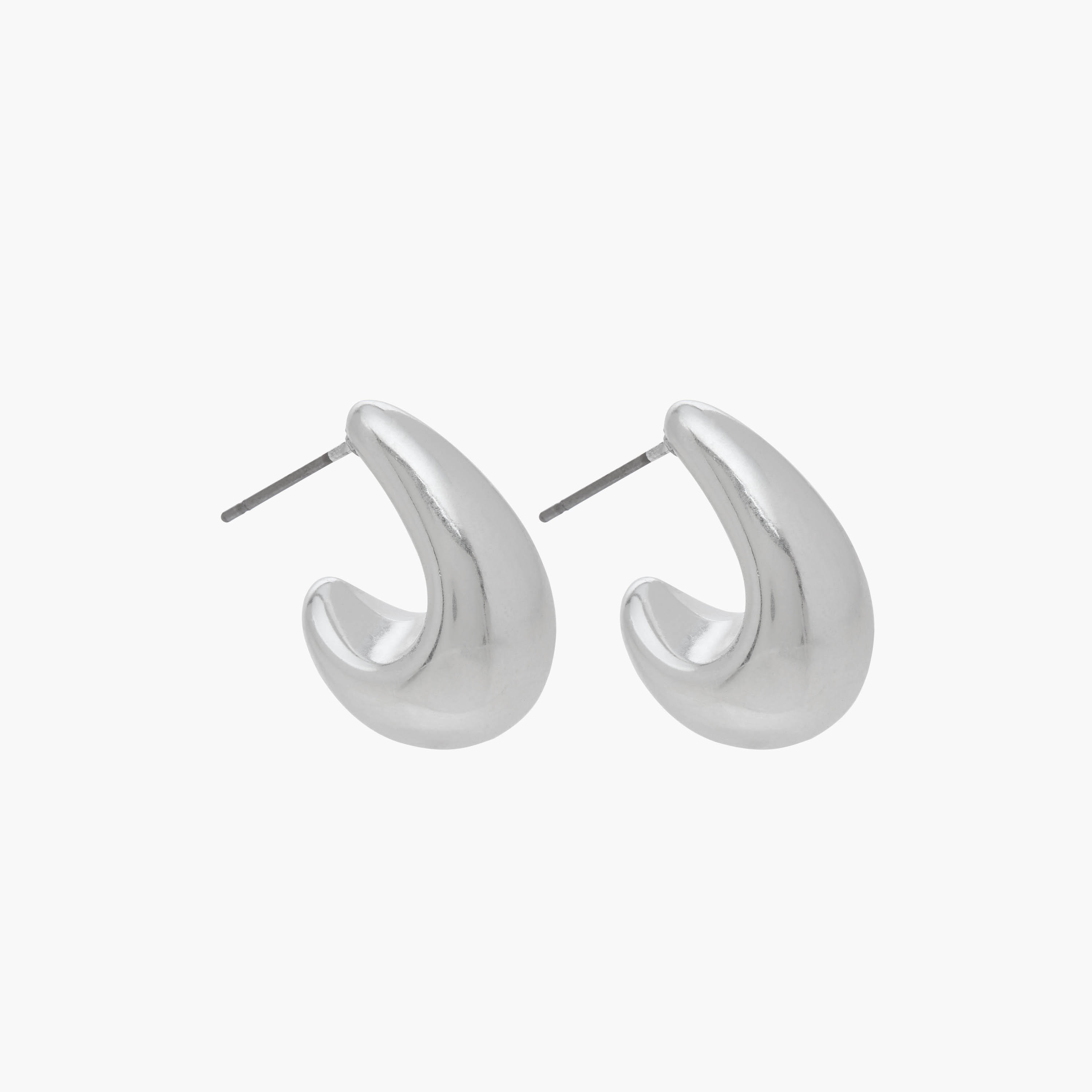 طقم أقراط معدنية مع مكبس إغلاق خلفي من جلوو عدد 3-women-watchesandjewellery-jewellery-earrings-image-6