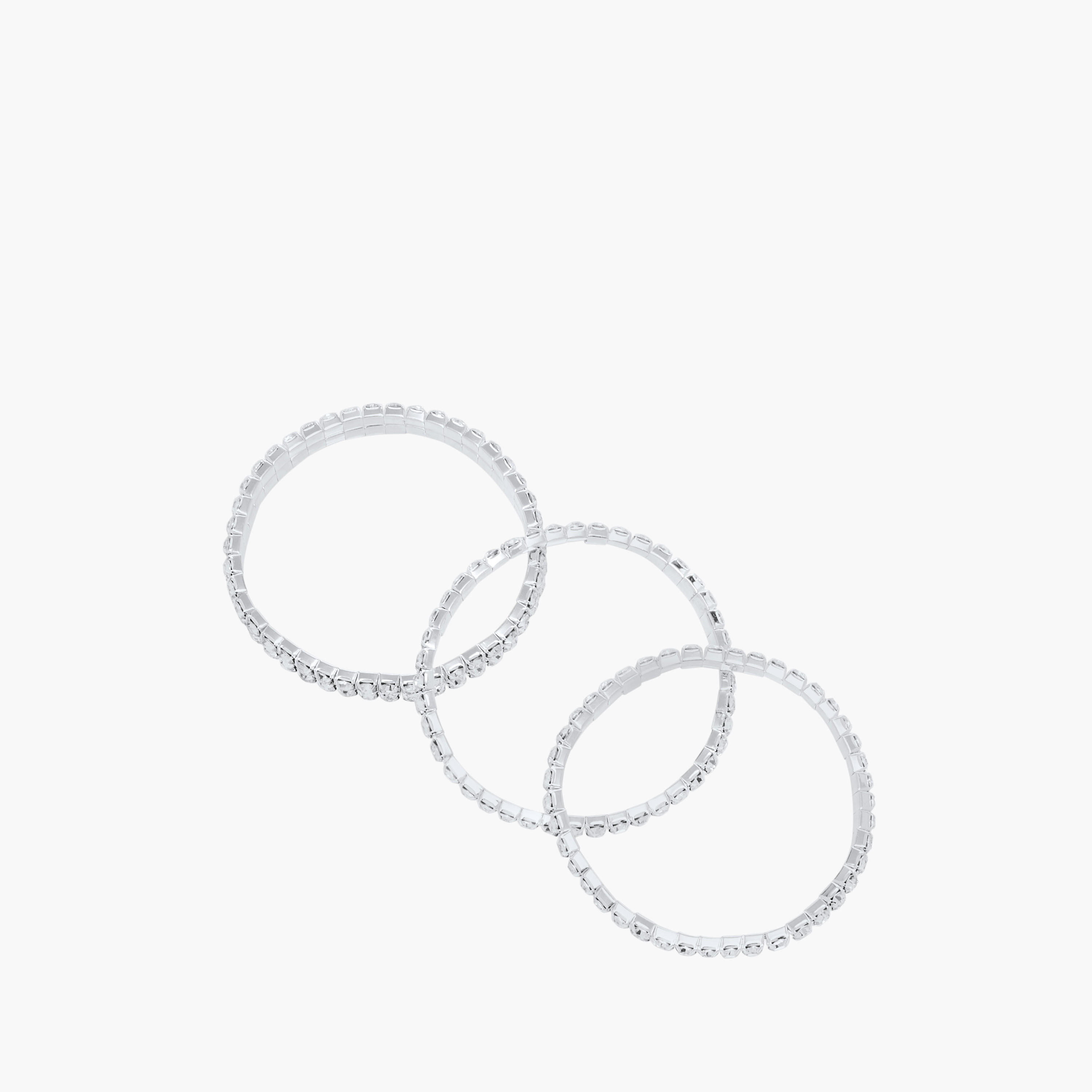 طقم أساور مزينة 3 قطع من جلو-women-watchesandjewellery-jewellery-banglesandbracelets-image-6