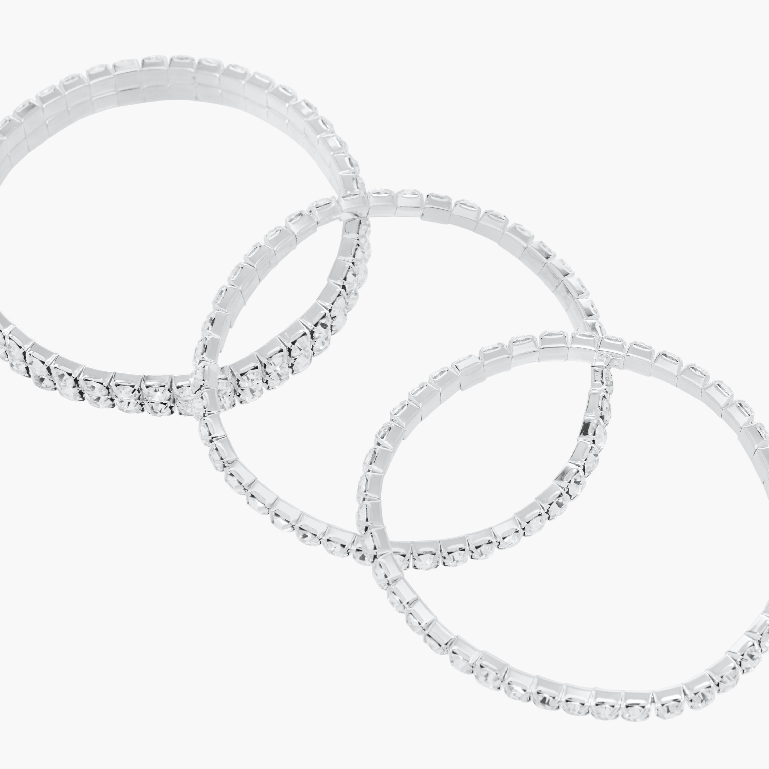 طقم أساور مزينة 3 قطع من جلو-women-watchesandjewellery-jewellery-banglesandbracelets-image-7