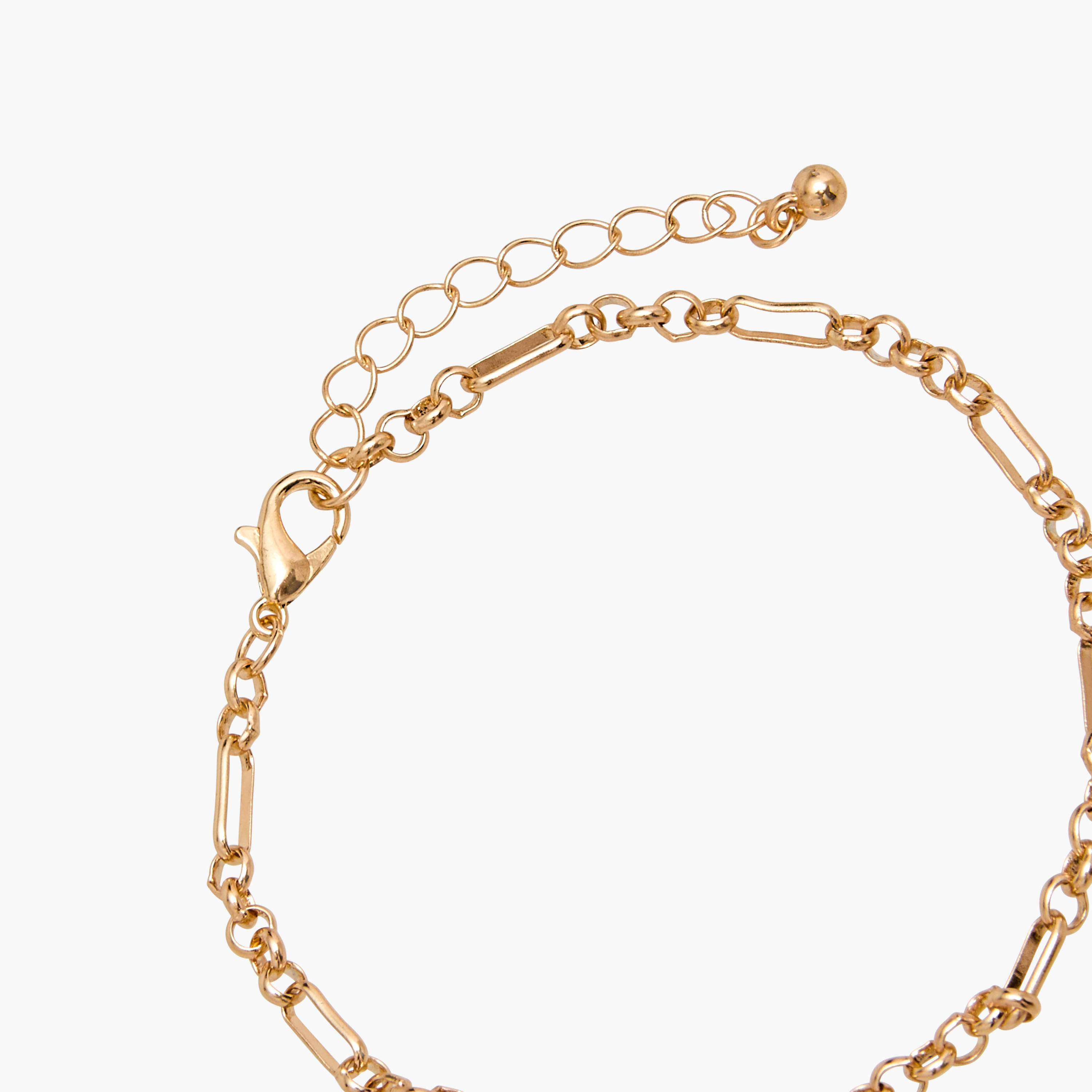 طقم سوار ميتاليك بمشبك إغلاق 5 قطع من جلو-women-watchesandjewellery-jewellery-banglesandbracelets-image-13