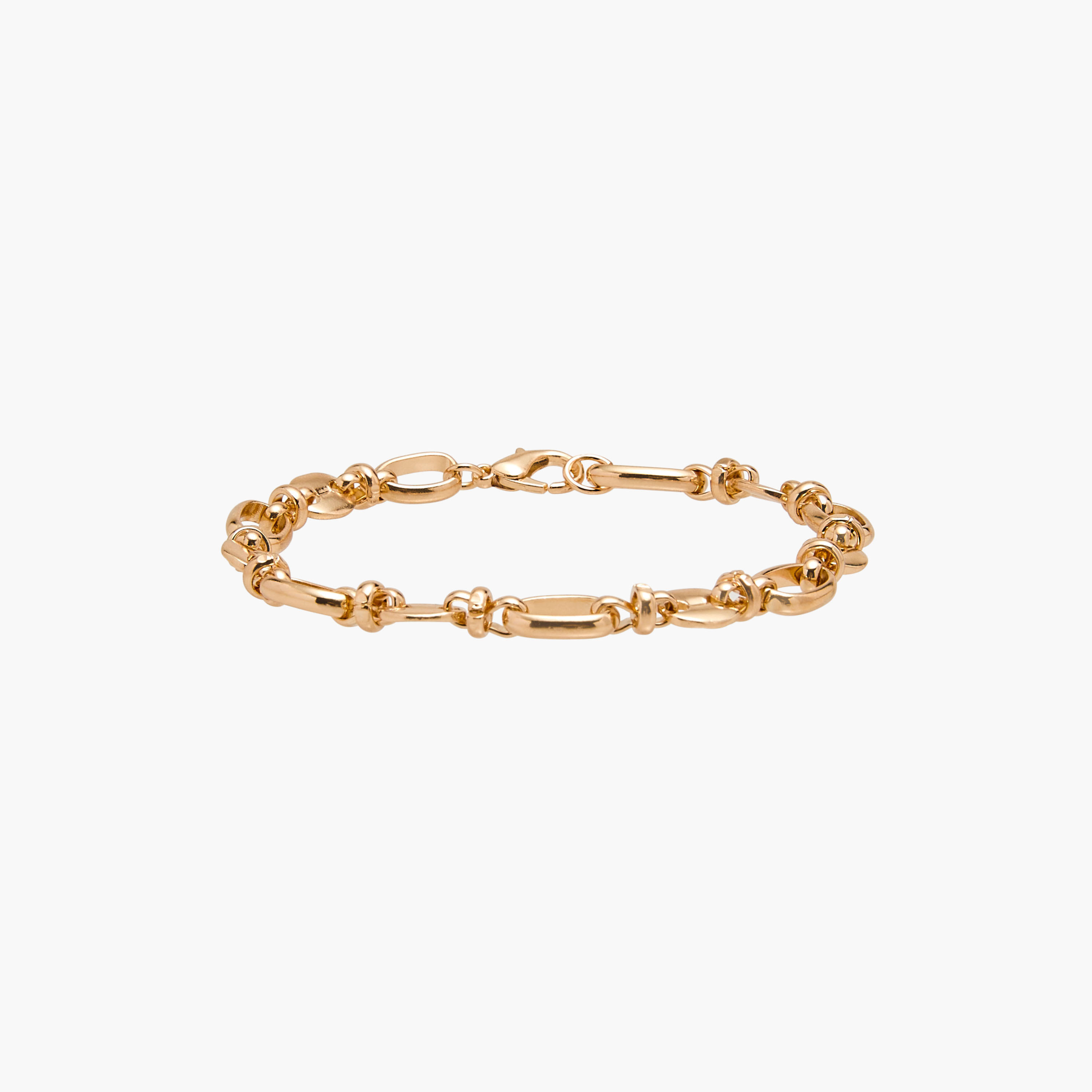 طقم سوار ميتاليك بمشبك إغلاق 5 قطع من جلو-women-watchesandjewellery-jewellery-banglesandbracelets-image-3