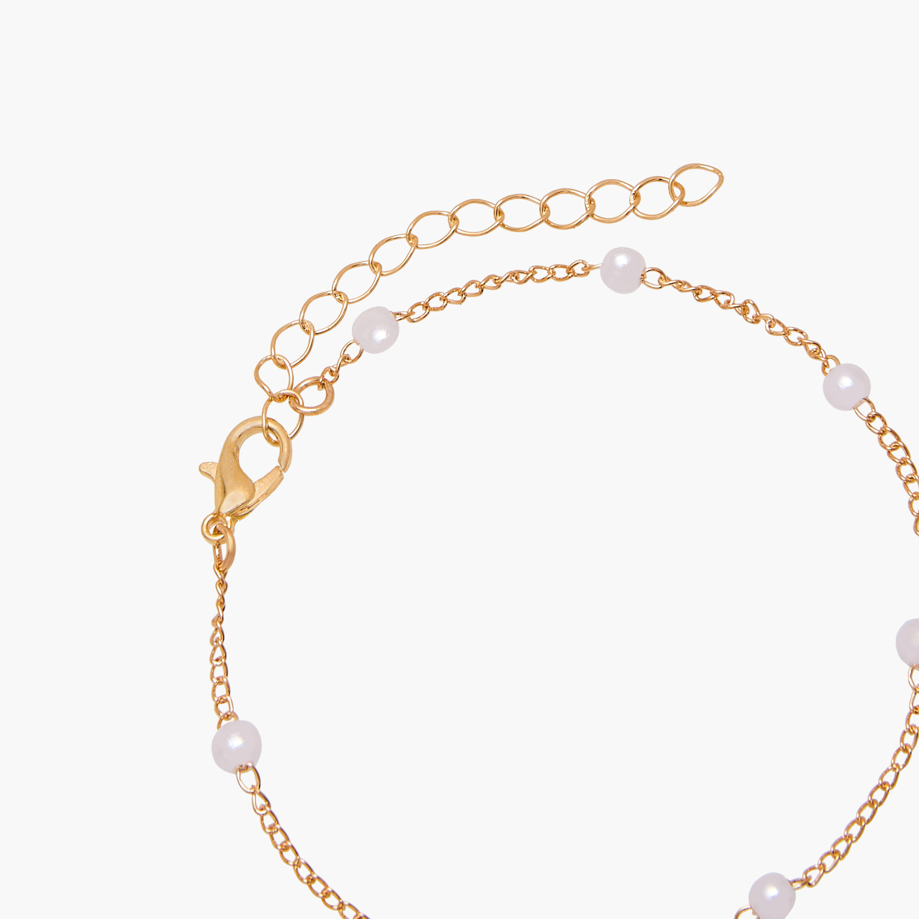 أساور معدنية متنوعة بمشبك إغلاق - طقم من 5 قطع-women-watchesandjewellery-jewellery-banglesandbracelets-image-13