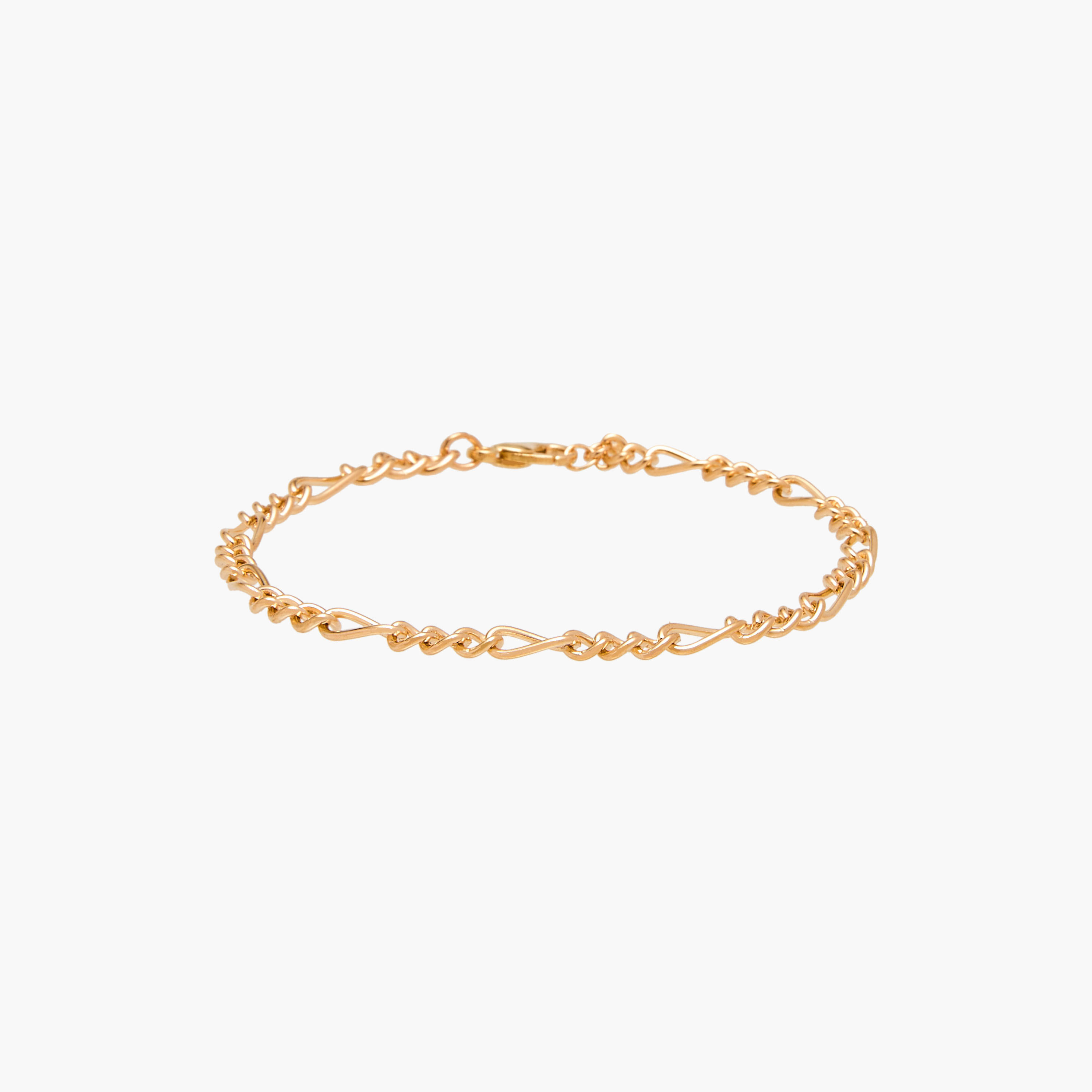 أساور معدنية متنوعة بمشبك إغلاق - طقم من 5 قطع-women-watchesandjewellery-jewellery-banglesandbracelets-image-4