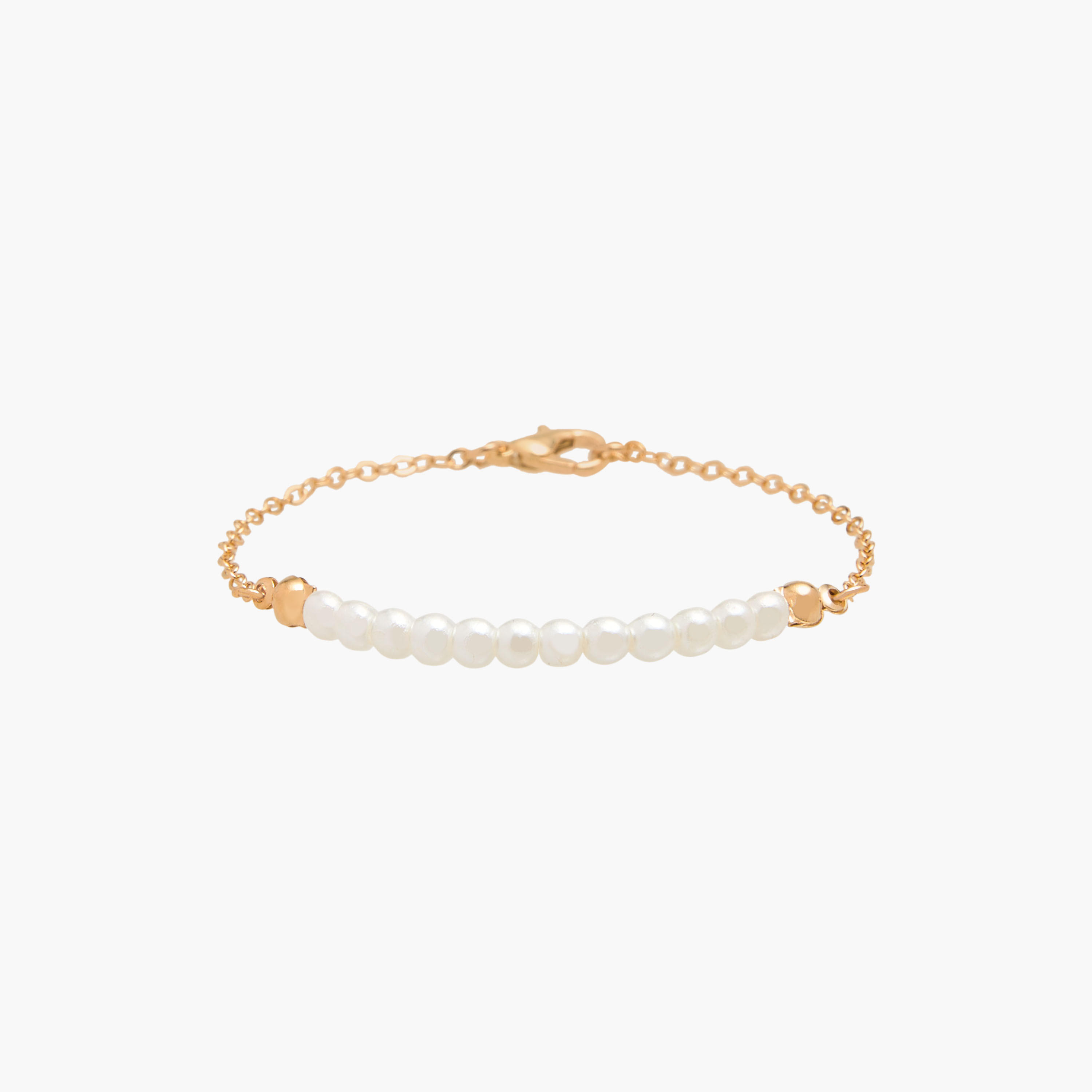 أساور معدنية متنوعة بمشبك إغلاق - طقم من 5 قطع-women-watchesandjewellery-jewellery-banglesandbracelets-image-5