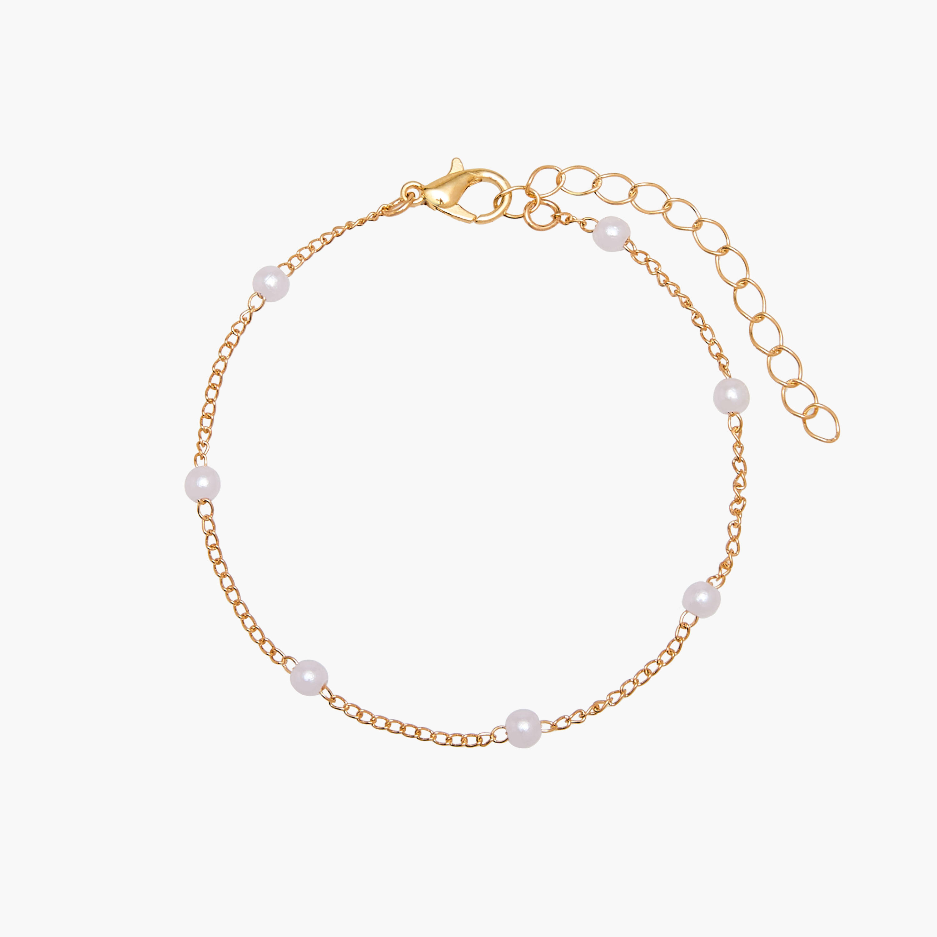 أساور معدنية متنوعة بمشبك إغلاق - طقم من 5 قطع-women-watchesandjewellery-jewellery-banglesandbracelets-image-8