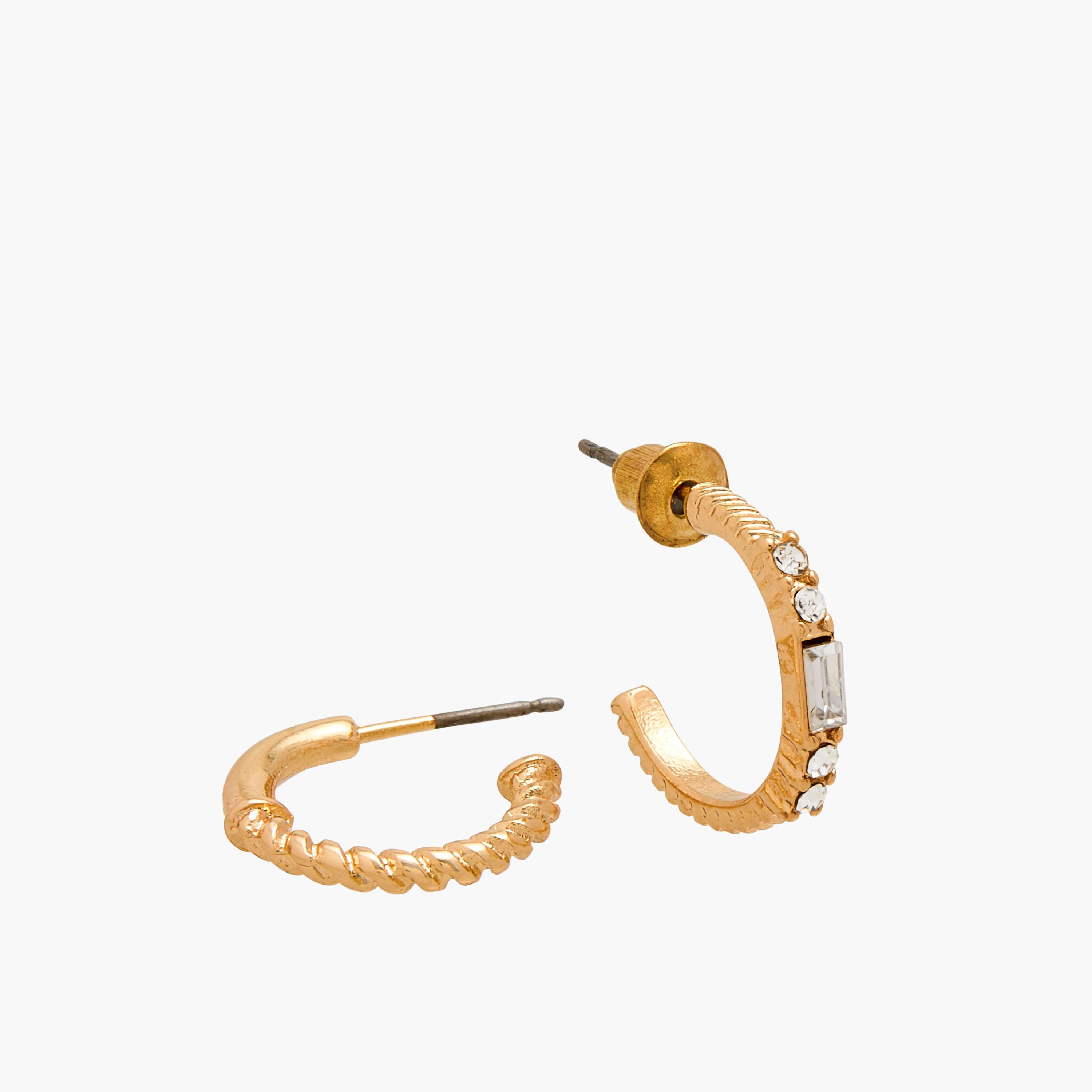 طقم أقراط ميتاليك بمكبس إغلاق خلفي 6 أزواج متنوعة-women-watchesandjewellery-jewellery-earrings-image-4