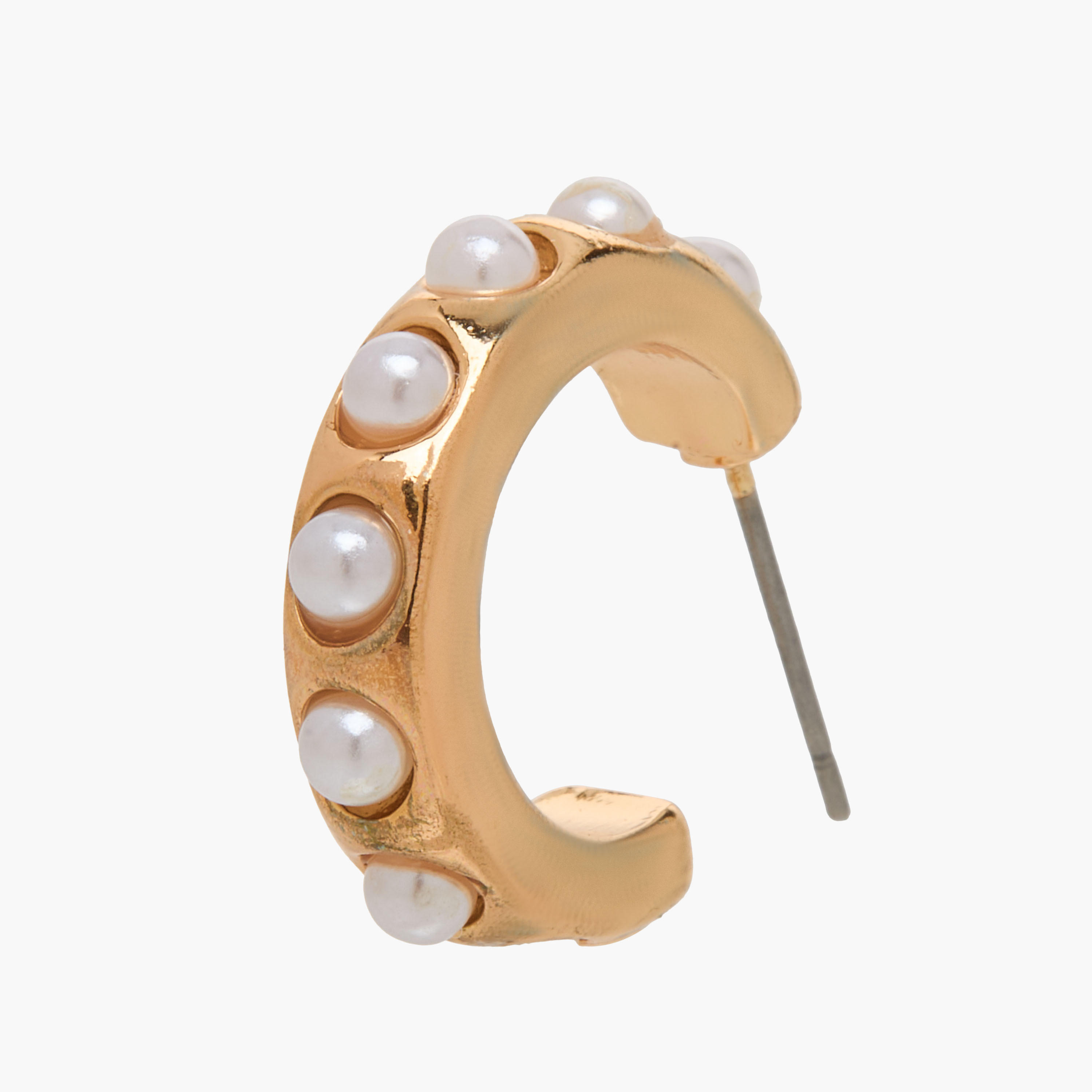 حلقان ميتاليك بمكبس إغلاق خلفي من جلو - طقم 6 أزواج-women-watchesandjewellery-jewellery-earrings-image-4