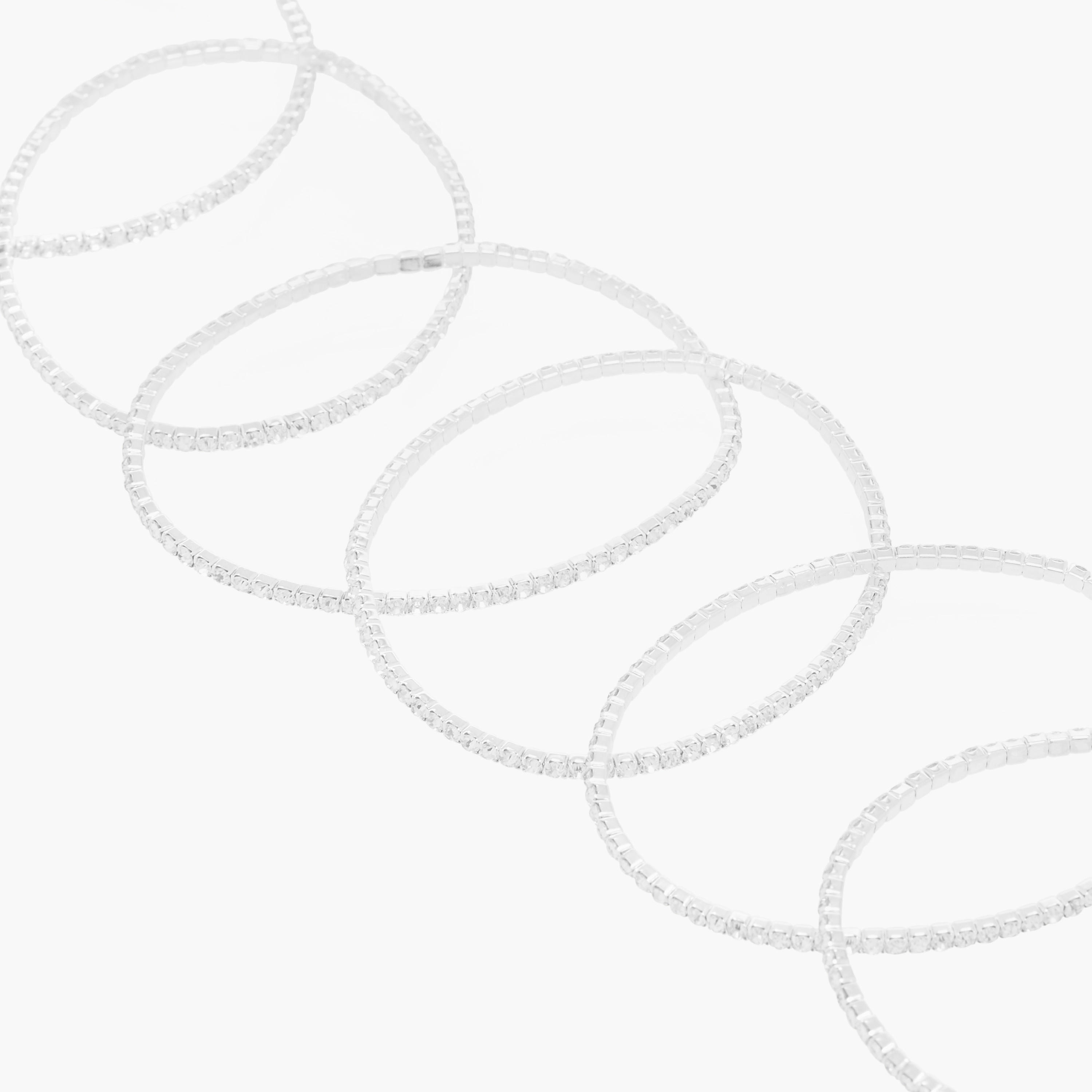 سوار مطاطي مزين 6 قطع من جلو-women-watchesandjewellery-jewellery-banglesandbracelets-image-4