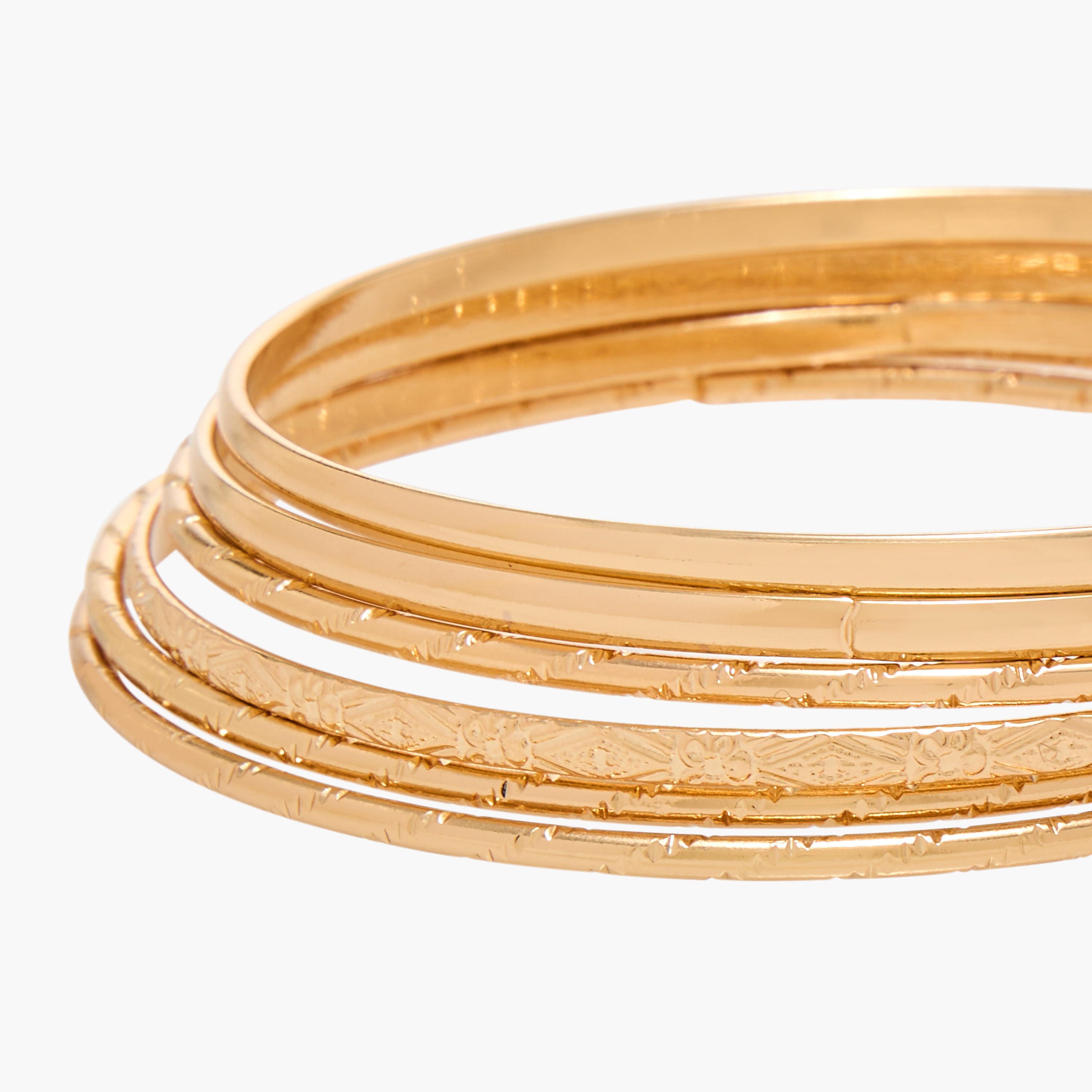 طقم أساور معدنية 9 قطع من جلو-women-watchesandjewellery-jewellery-banglesandbracelets-image-14