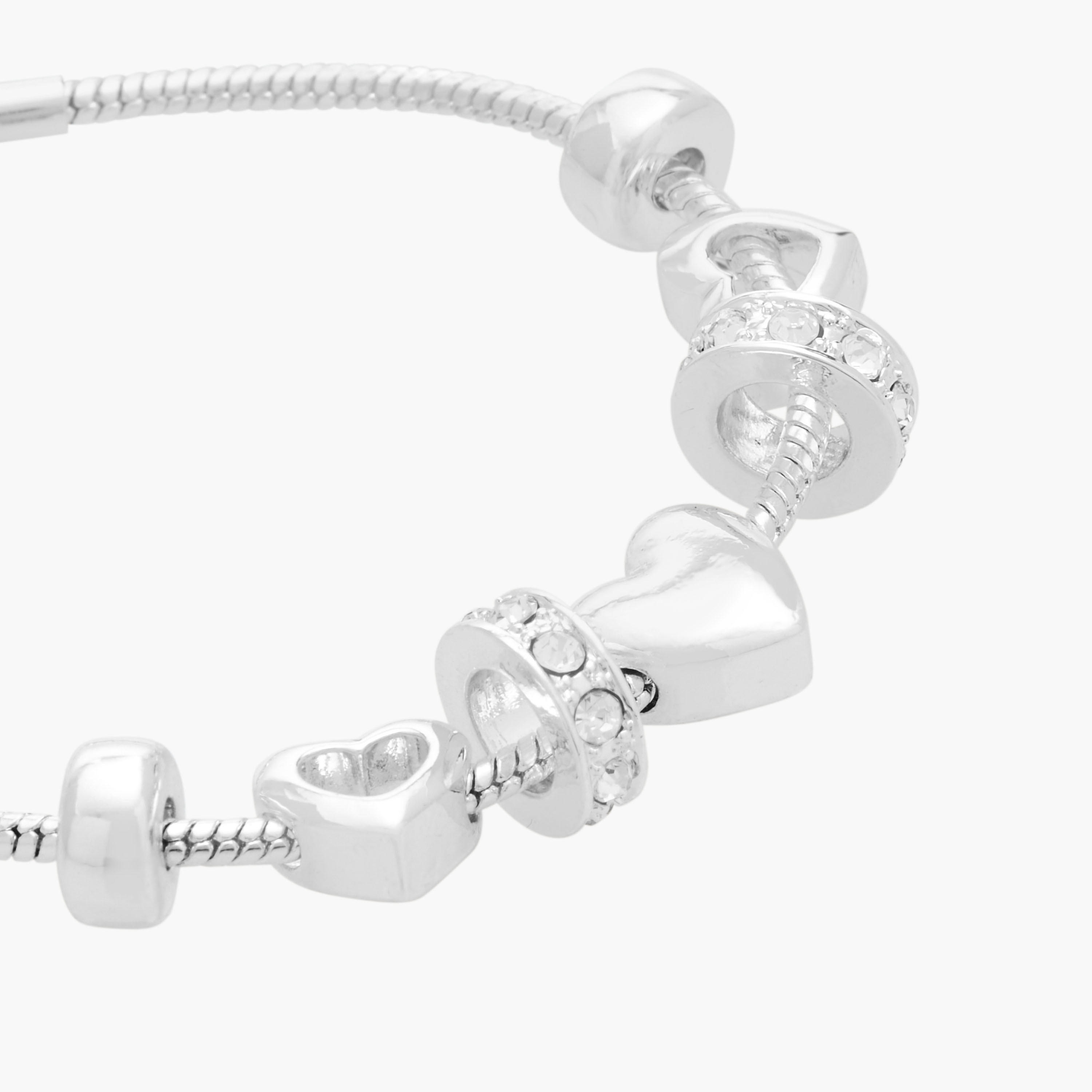 سوار بدلايات قلب ومشبك إغلاق من جلو-women-watchesandjewellery-jewellery-banglesandbracelets-image-4