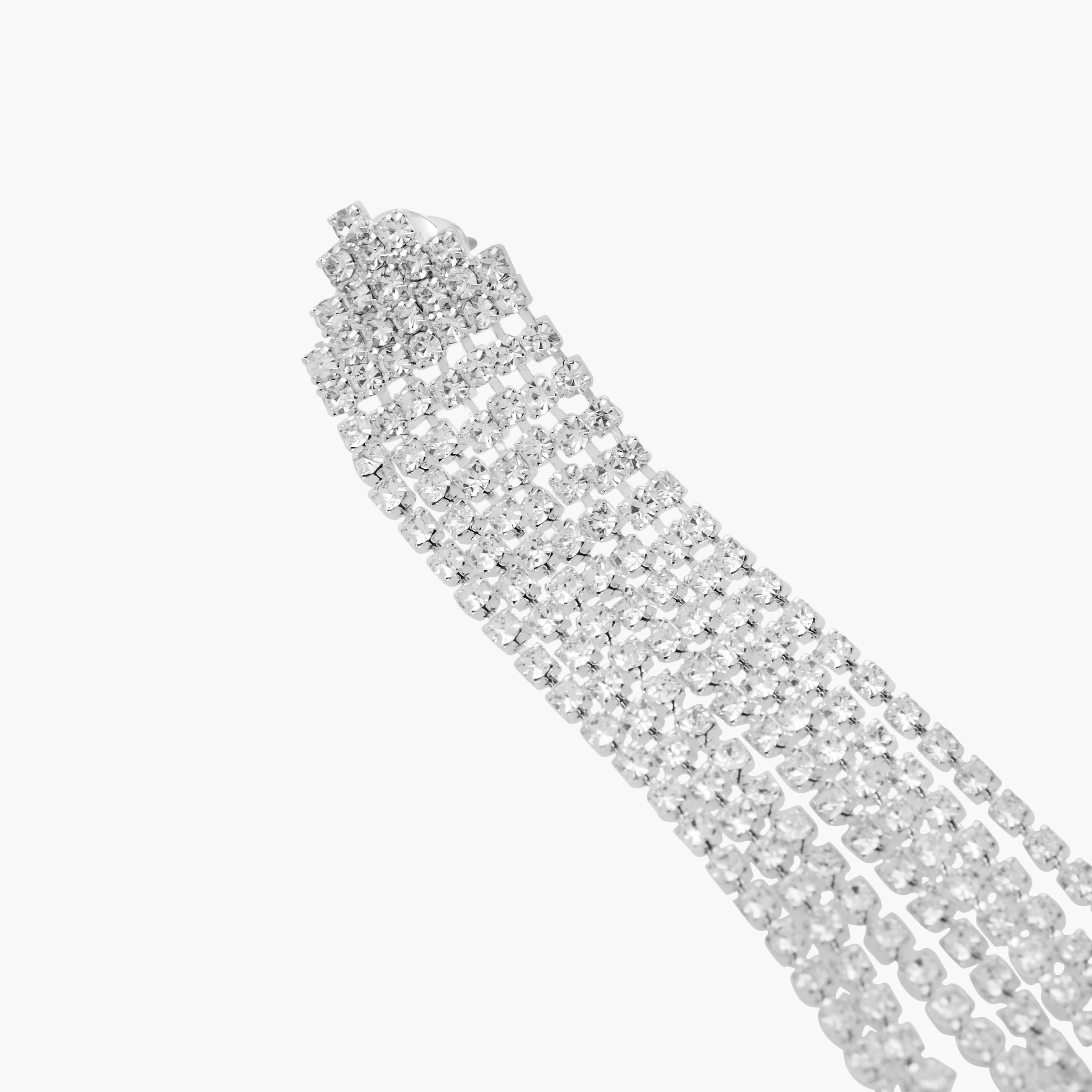 حلق مزين بشُرّابات بمكبس إغلاق خلفي من جلو-women-watchesandjewellery-jewellery-earrings-image-3