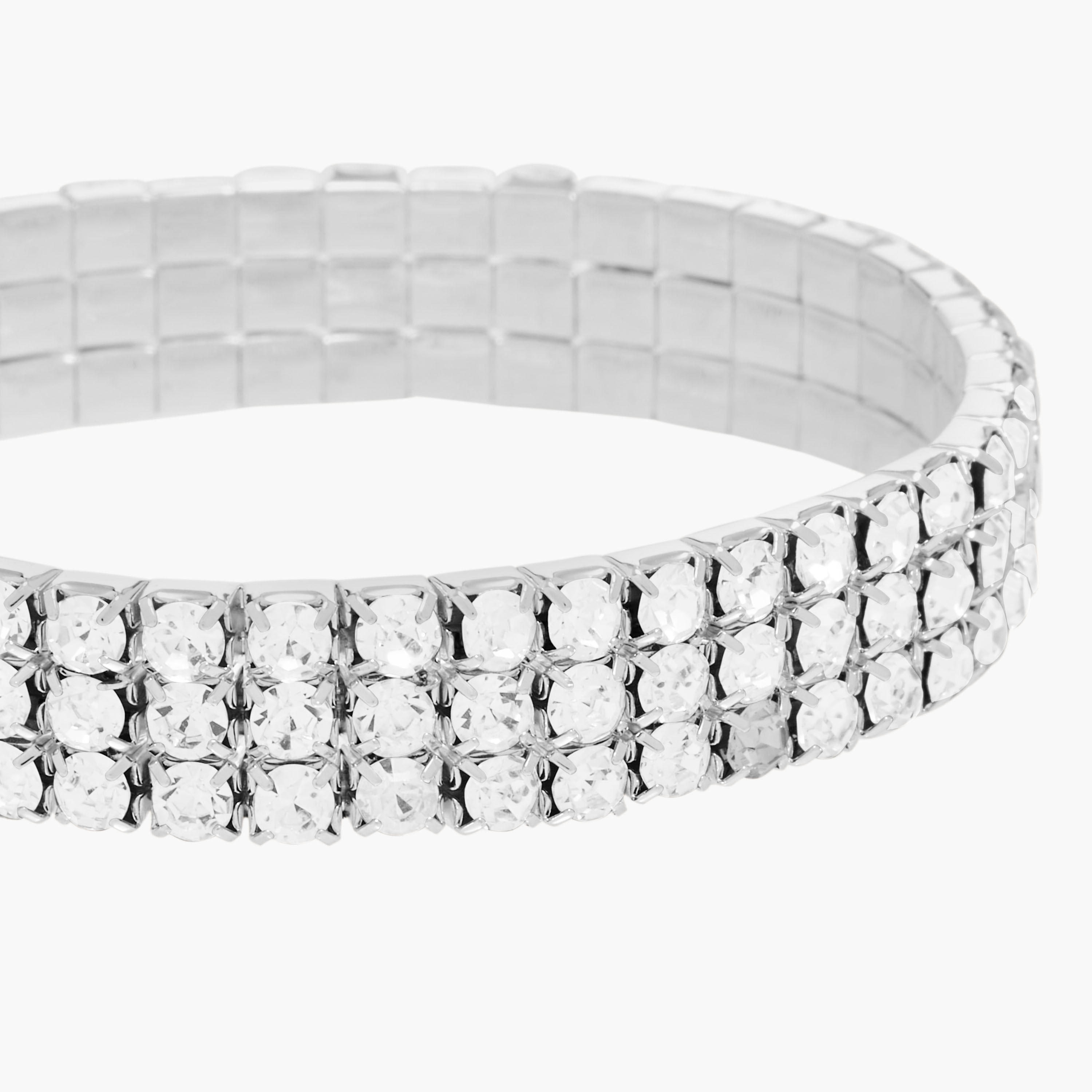 سوار مطاطي مزين من جلو-women-watchesandjewellery-jewellery-banglesandbracelets-image-2