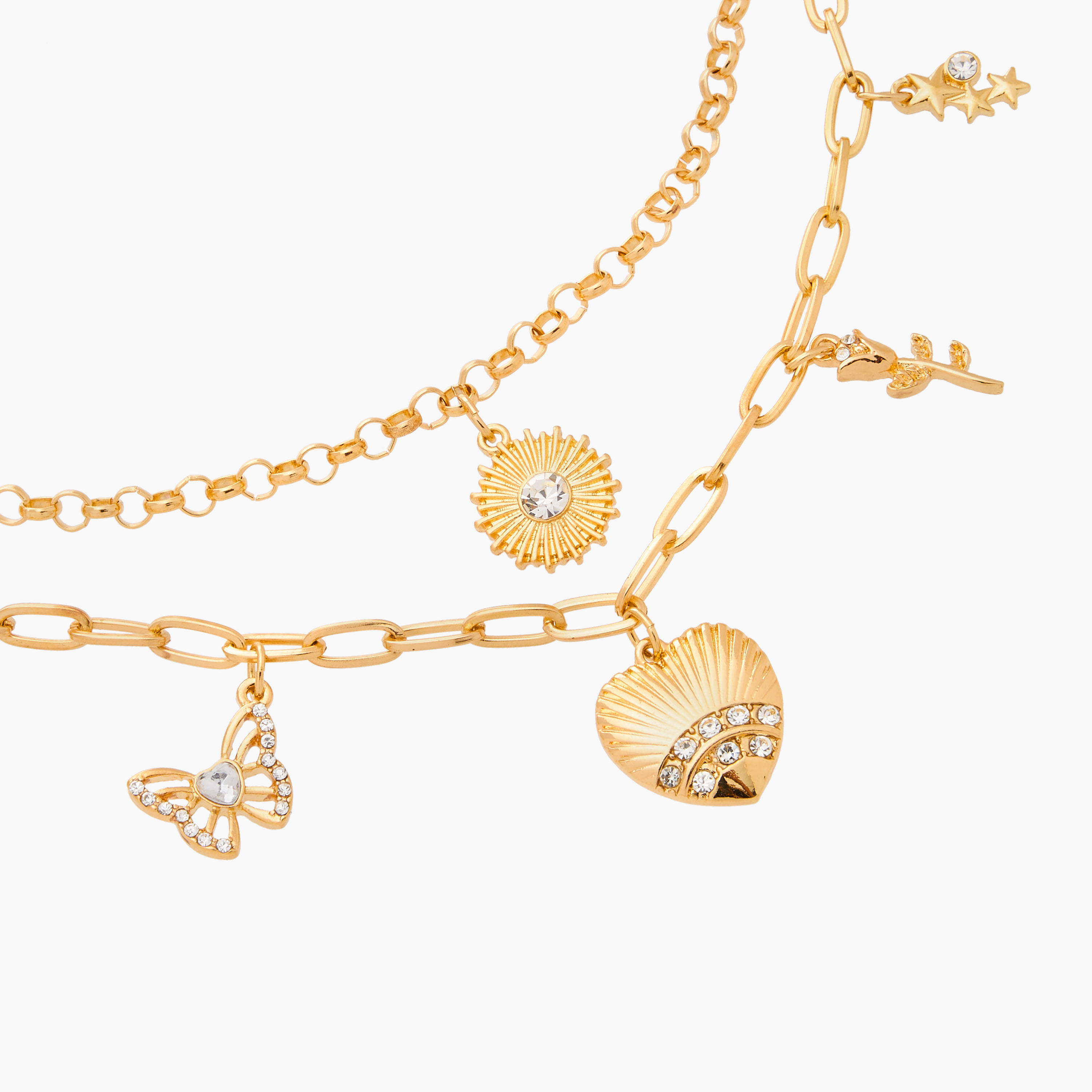عقد مزين بطبقتين ومشبك إغلاق من جلو-women-watchesandjewellery-jewellery-necklacesandpendants-image-3