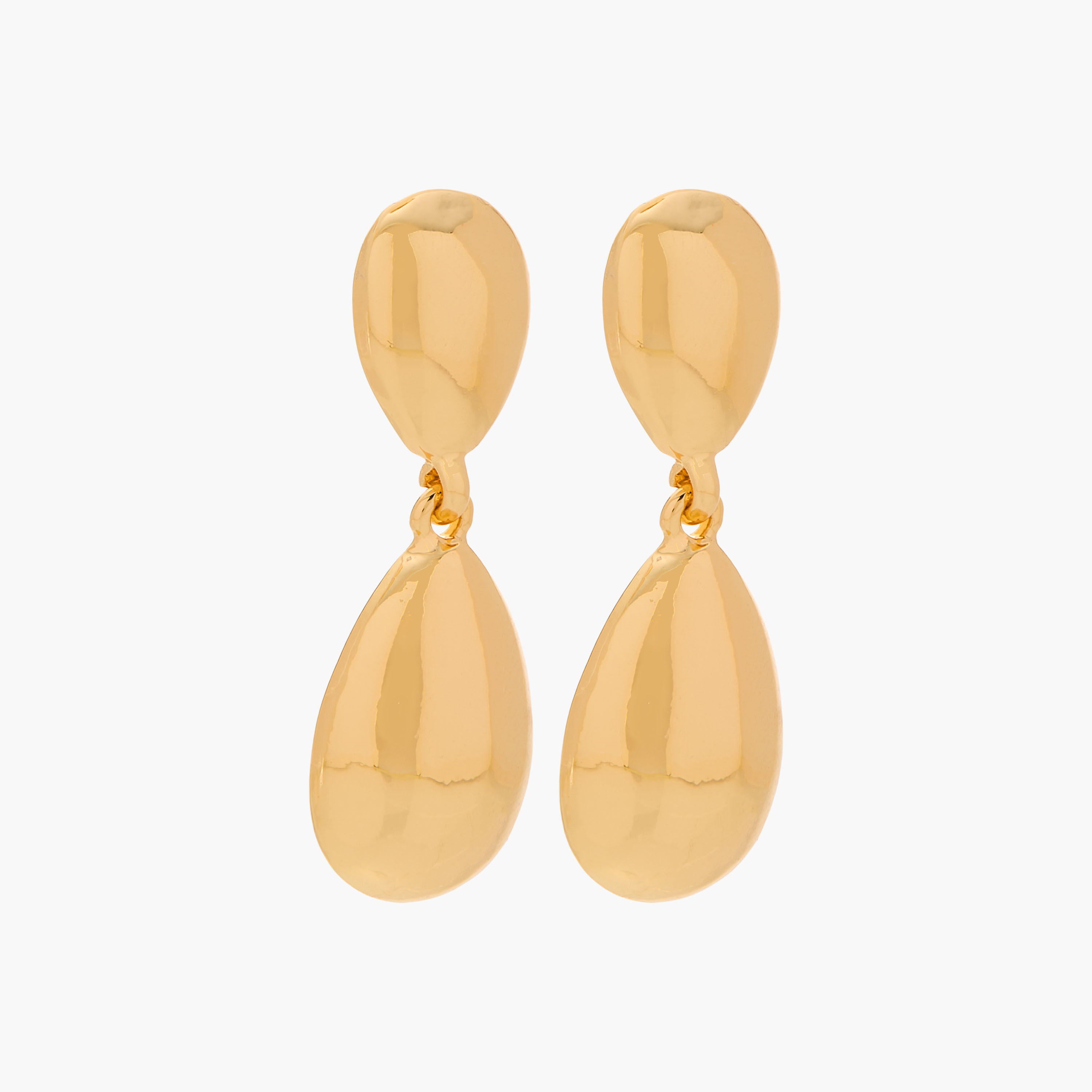 حلقان متنوعة بتفاصيل راتينج ومكبس إغلاق خلفي قطعتين من جلو-women-watchesandjewellery-jewellery-earrings-image-2