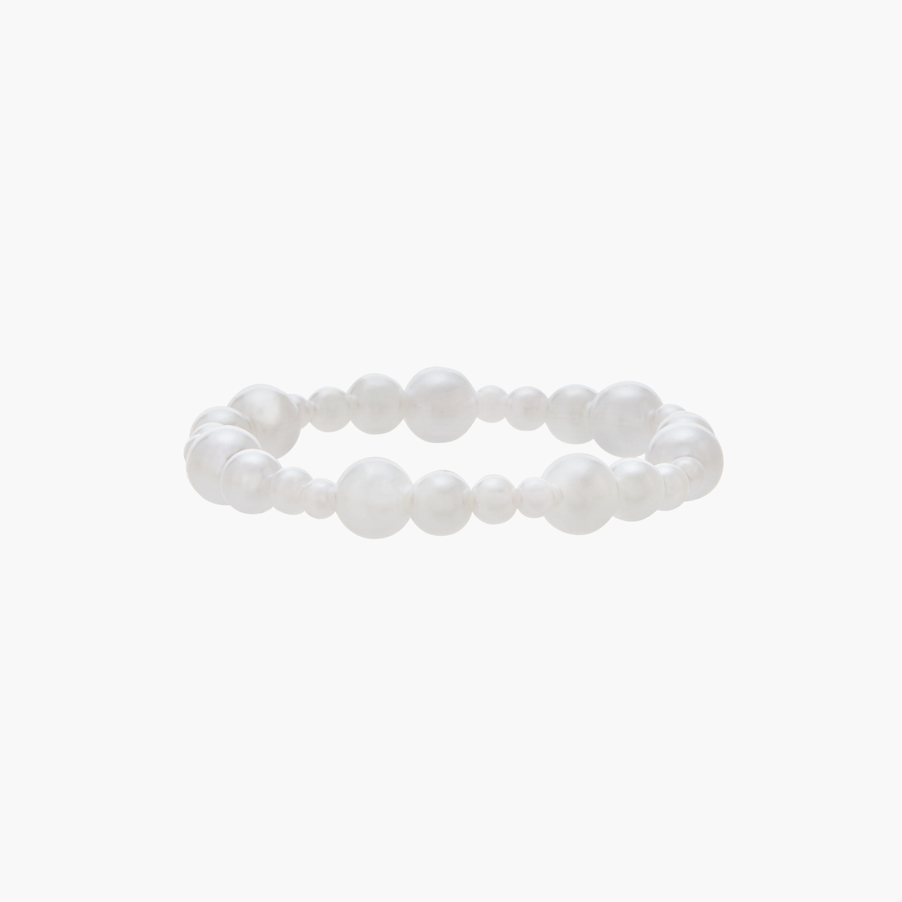 أساور مطاطية بتفاصيل لؤلؤ من جلو - طقم من 6 قطع-women-watchesandjewellery-jewellery-banglesandbracelets-image-3