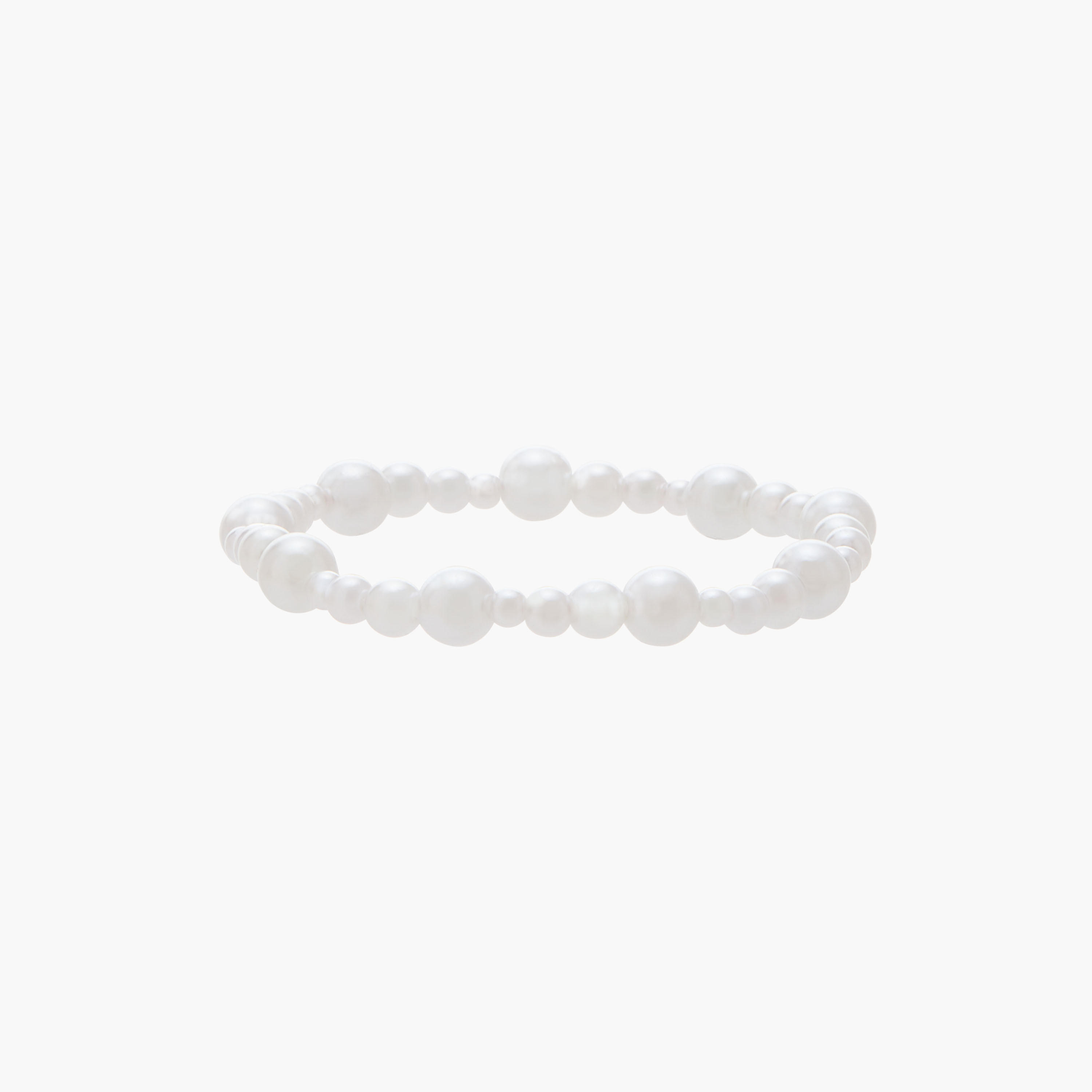أساور مطاطية بتفاصيل لؤلؤ من جلو - طقم من 6 قطع-women-watchesandjewellery-jewellery-banglesandbracelets-image-4