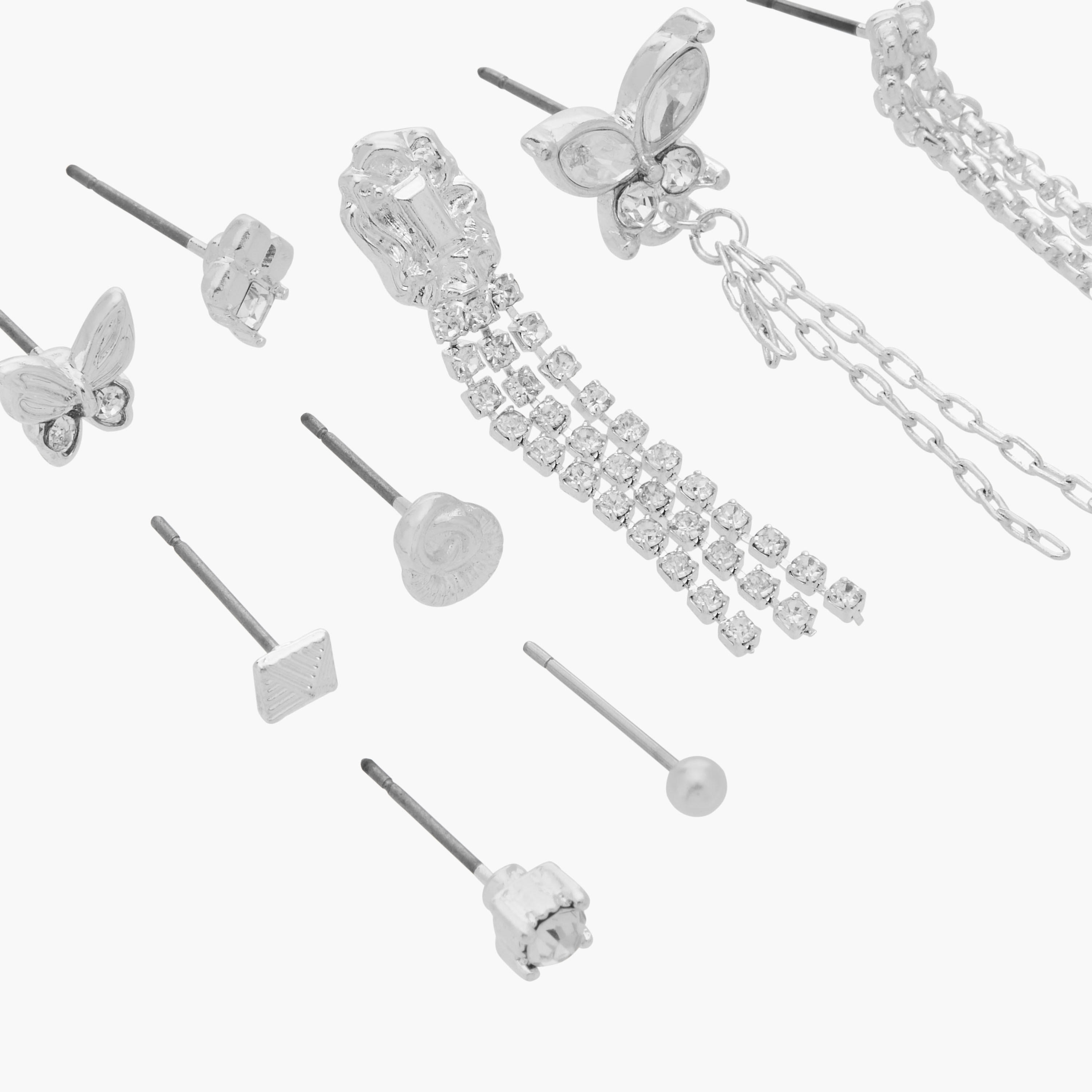 Set of 9 - Gloo Assorted Earring with Pushback Closure-women-watchesandjewellery-jewellery-earrings-image-3