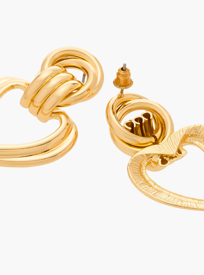 Gloo Heart-Shaped Earring with Pushback Closure-women-watchesandjewellery-jewellery-earrings-image-3