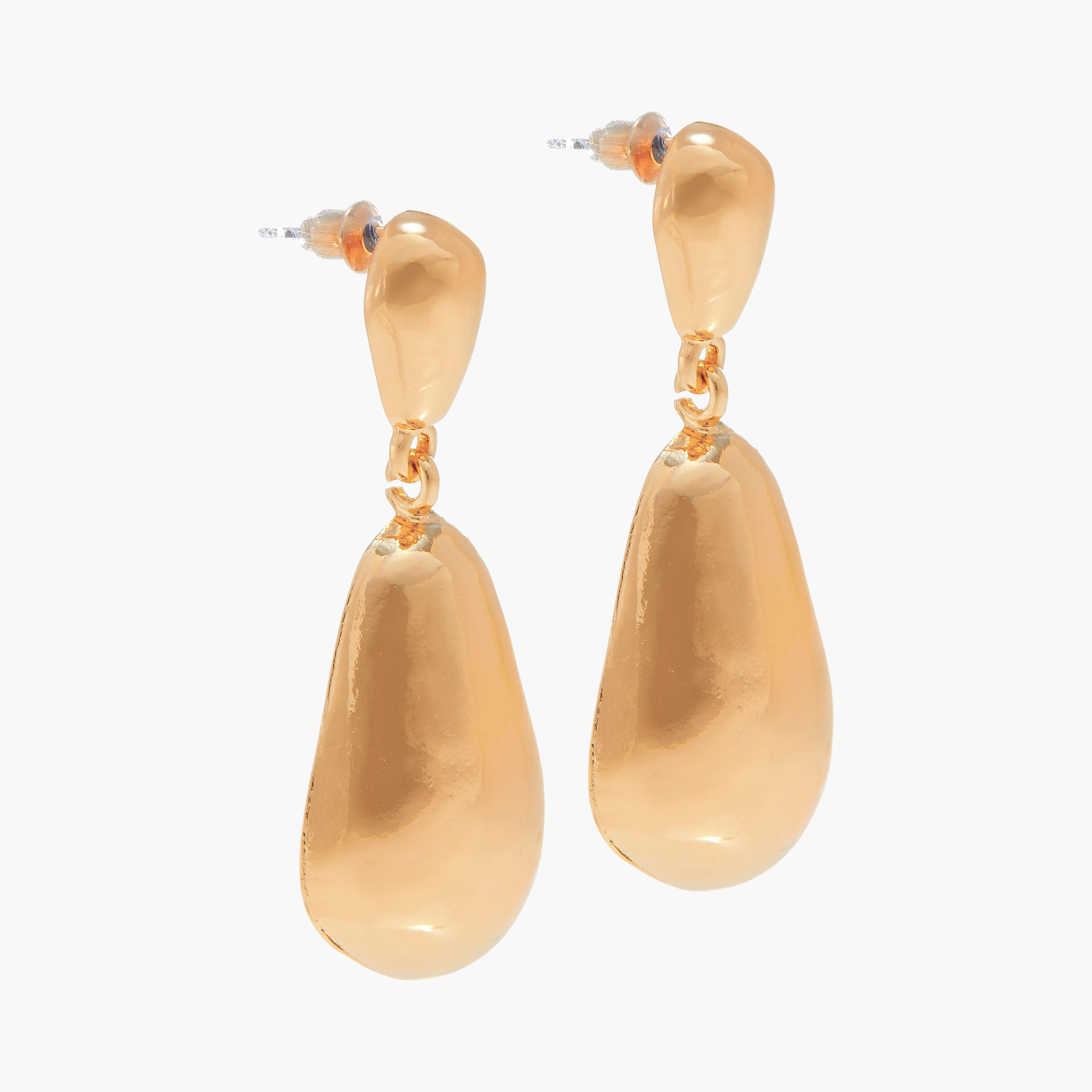 حلقان متدلية ميتالك بمكبس إغلاق خلفي - طقم من زوجين-women-watchesandjewellery-jewellery-earrings-image-4