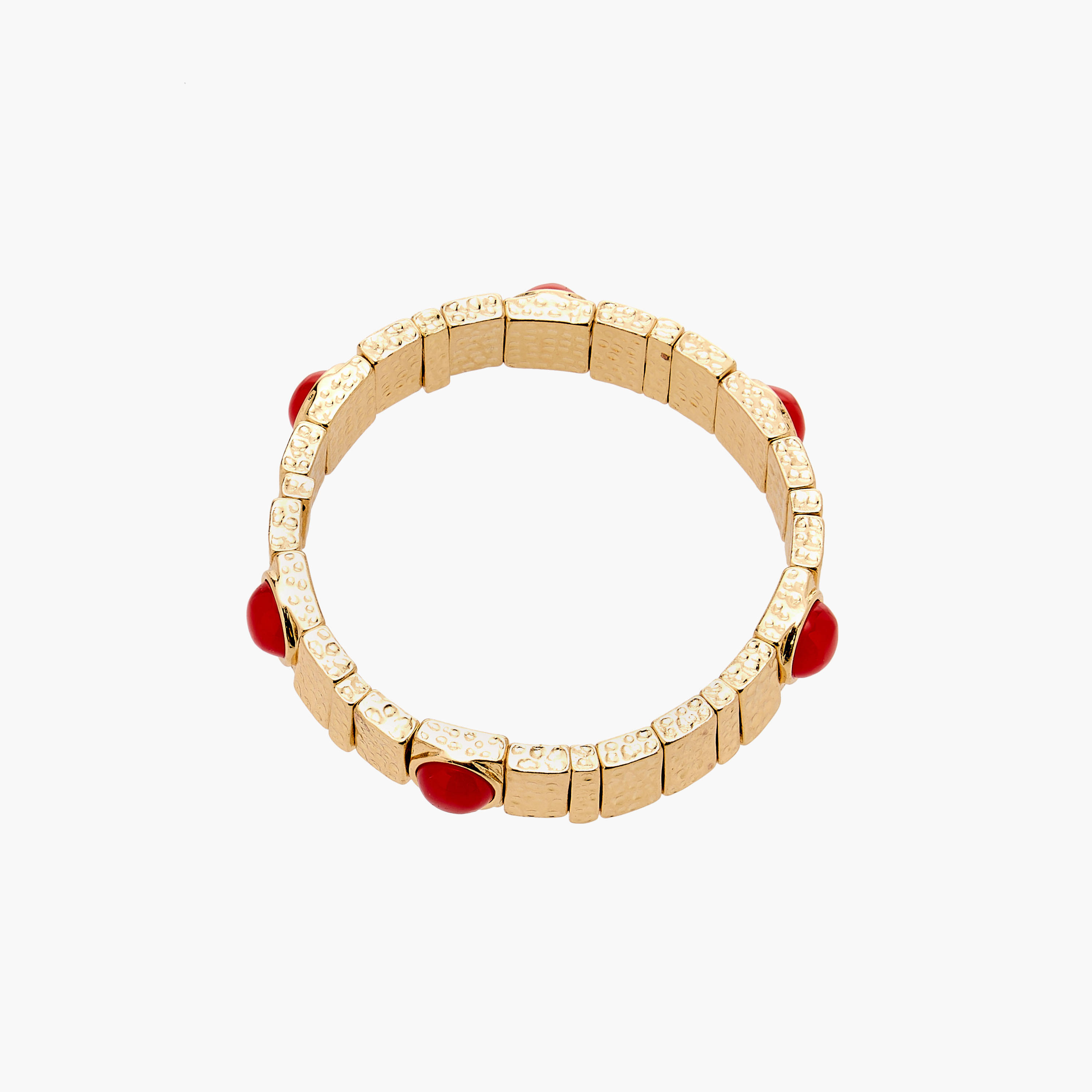 أساور بارزة الملمس - طقم من قطعتين-women-watchesandjewellery-jewellery-banglesandbracelets-image-4