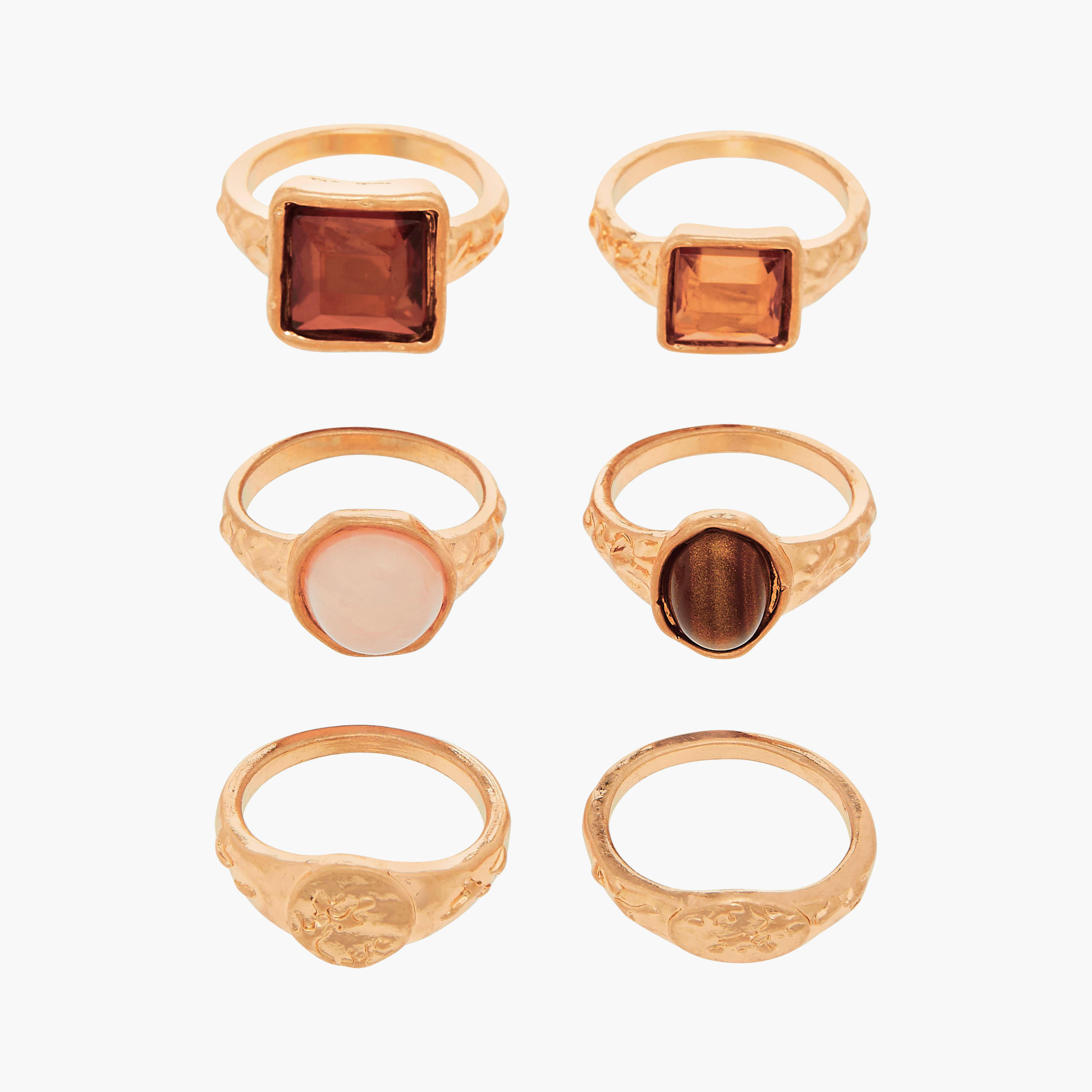 Set of 6 - Assorted Ring-women-watchesandjewellery-jewellery-rings-image-1