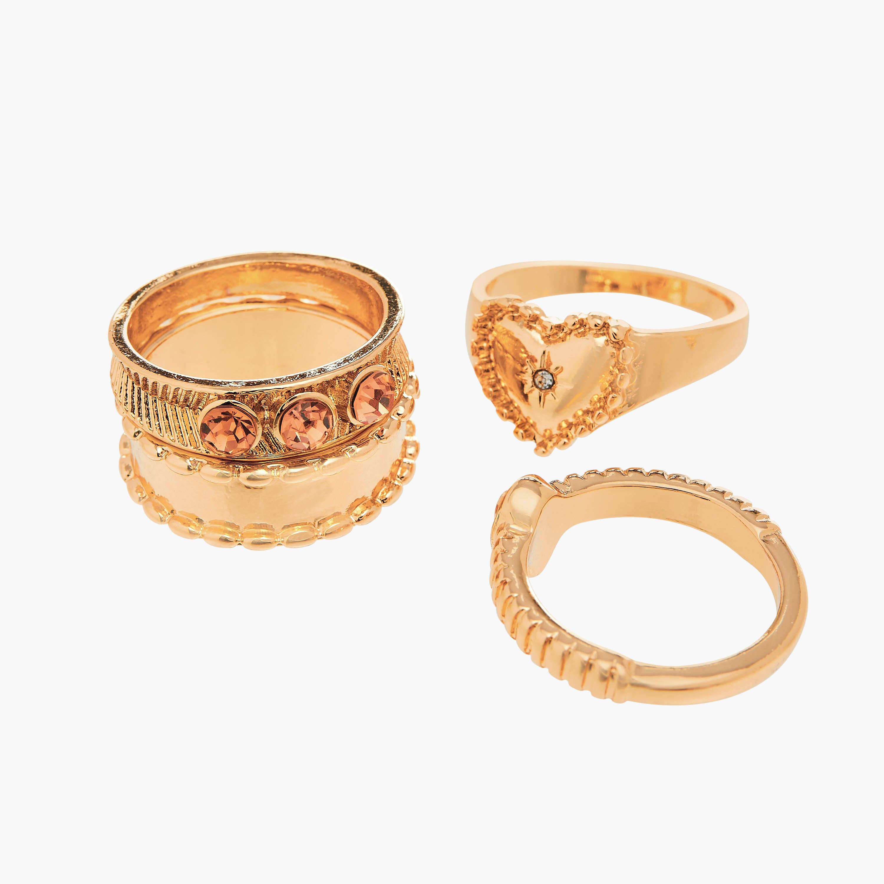 خواتم مزينة - طقم 6 قطع-women-watchesandjewellery-jewellery-rings-image-3