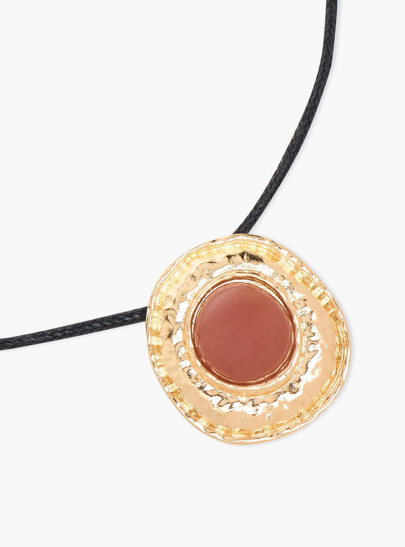 عقد بدلاية بتفاصيل راتنج ومشبك إغلاق-women-watchesandjewellery-jewellery-necklacesandpendants-image-3