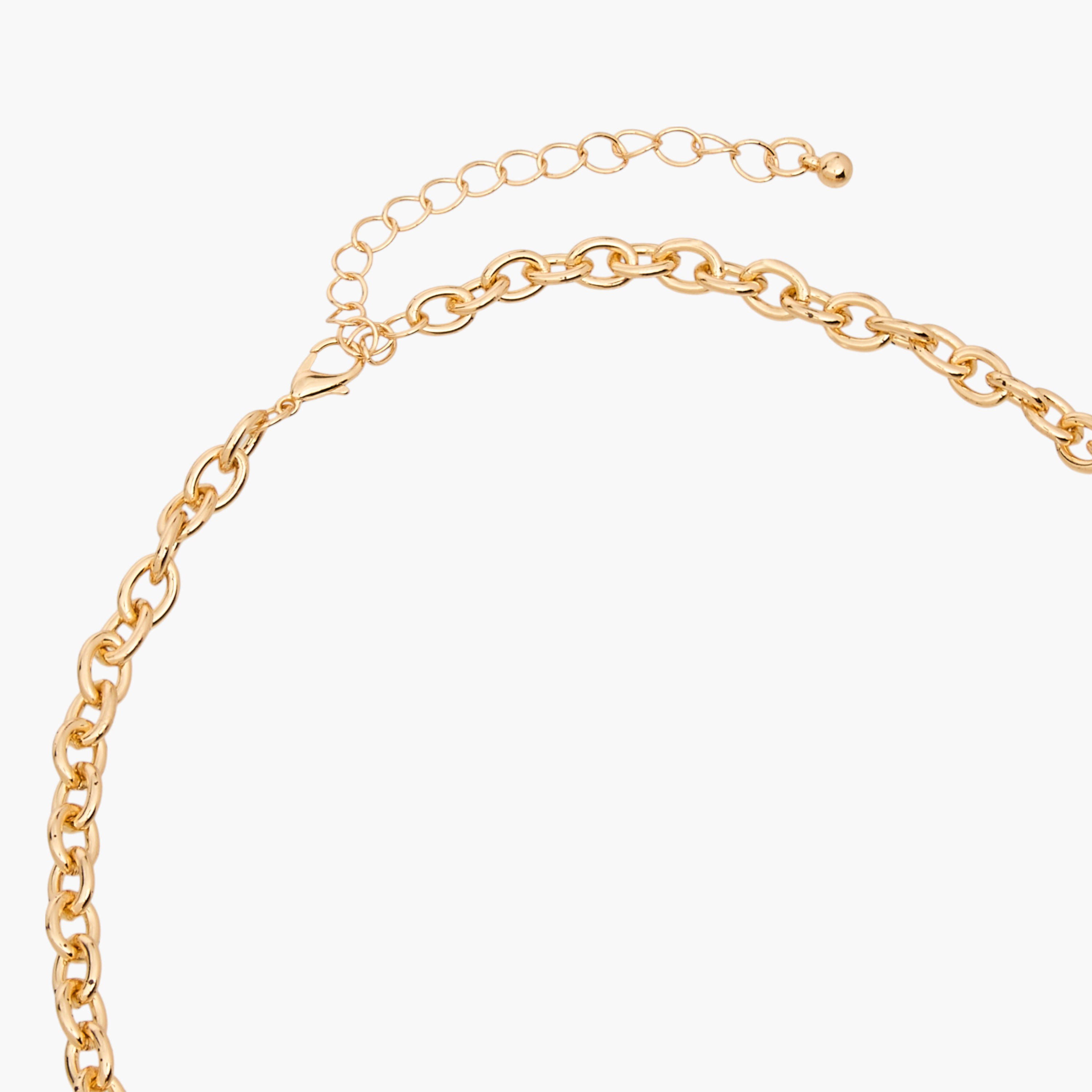 عقد بدلايات بتفاصيل راتنج ومشبك إغلاق-women-watchesandjewellery-jewellery-necklacesandpendants-image-4