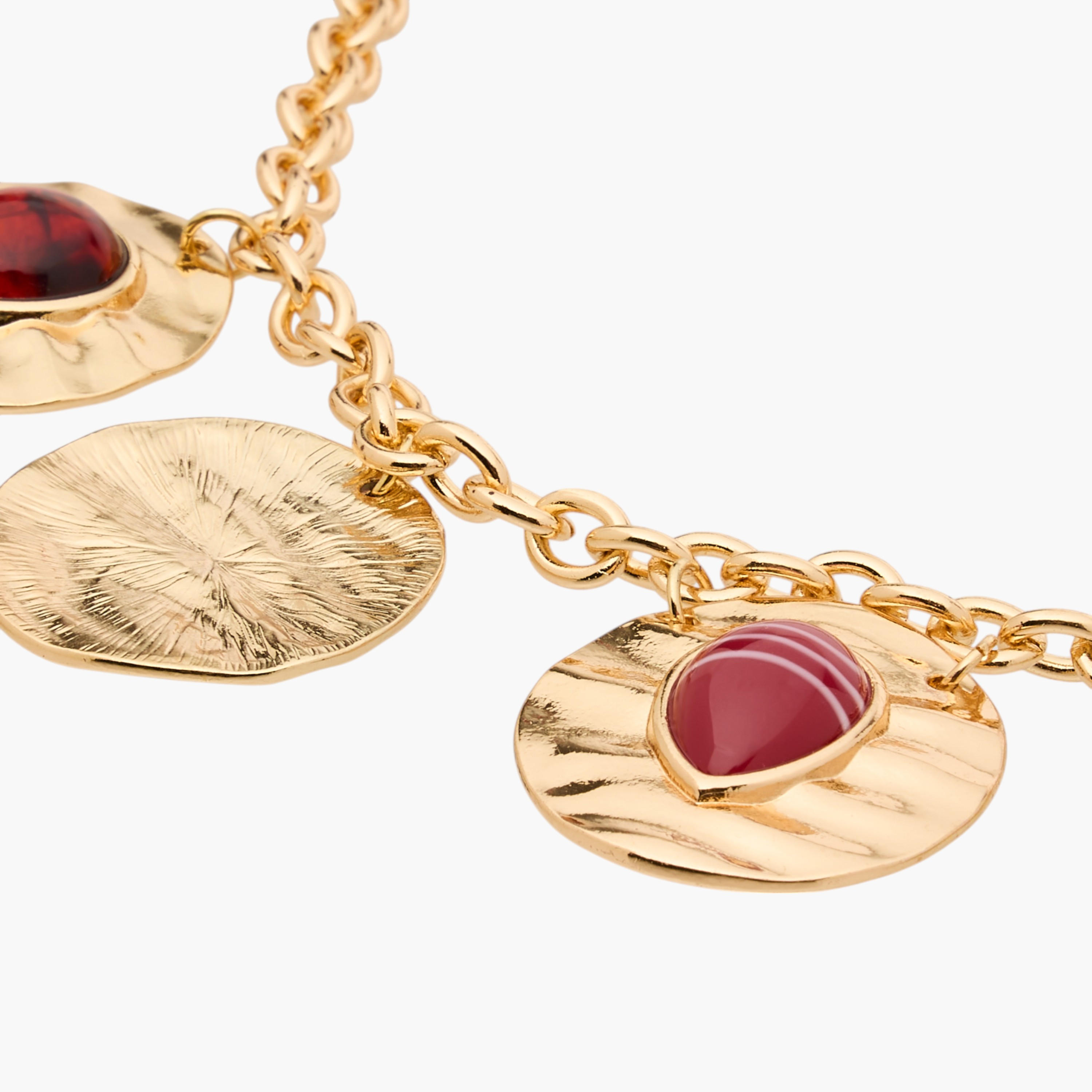 عقد بدلايات بتفاصيل راتنج ومشبك إغلاق-women-watchesandjewellery-jewellery-necklacesandpendants-image-5