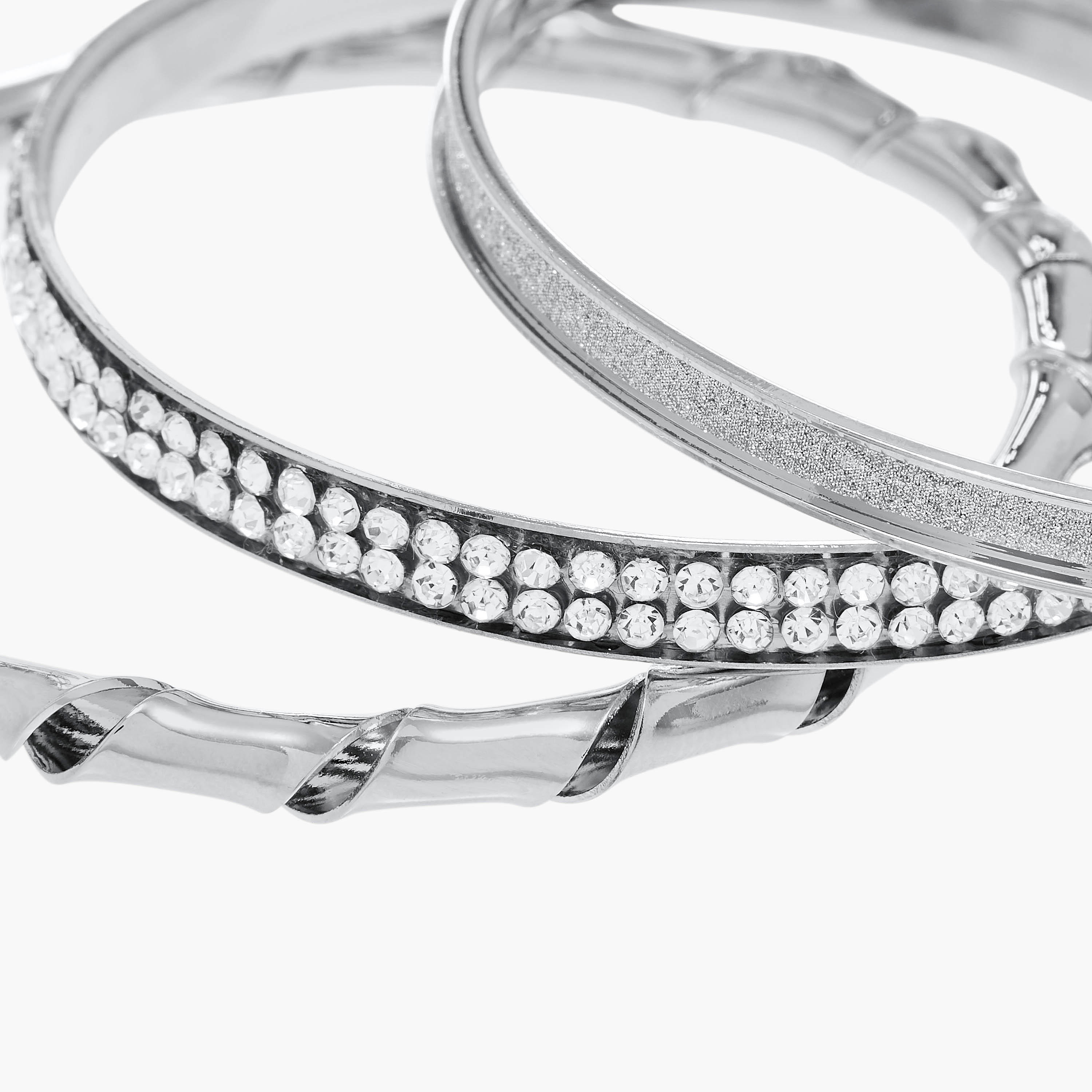 أساور ميتاليك - طقم من 12 قطعة-women-watchesandjewellery-jewellery-banglesandbracelets-image-28