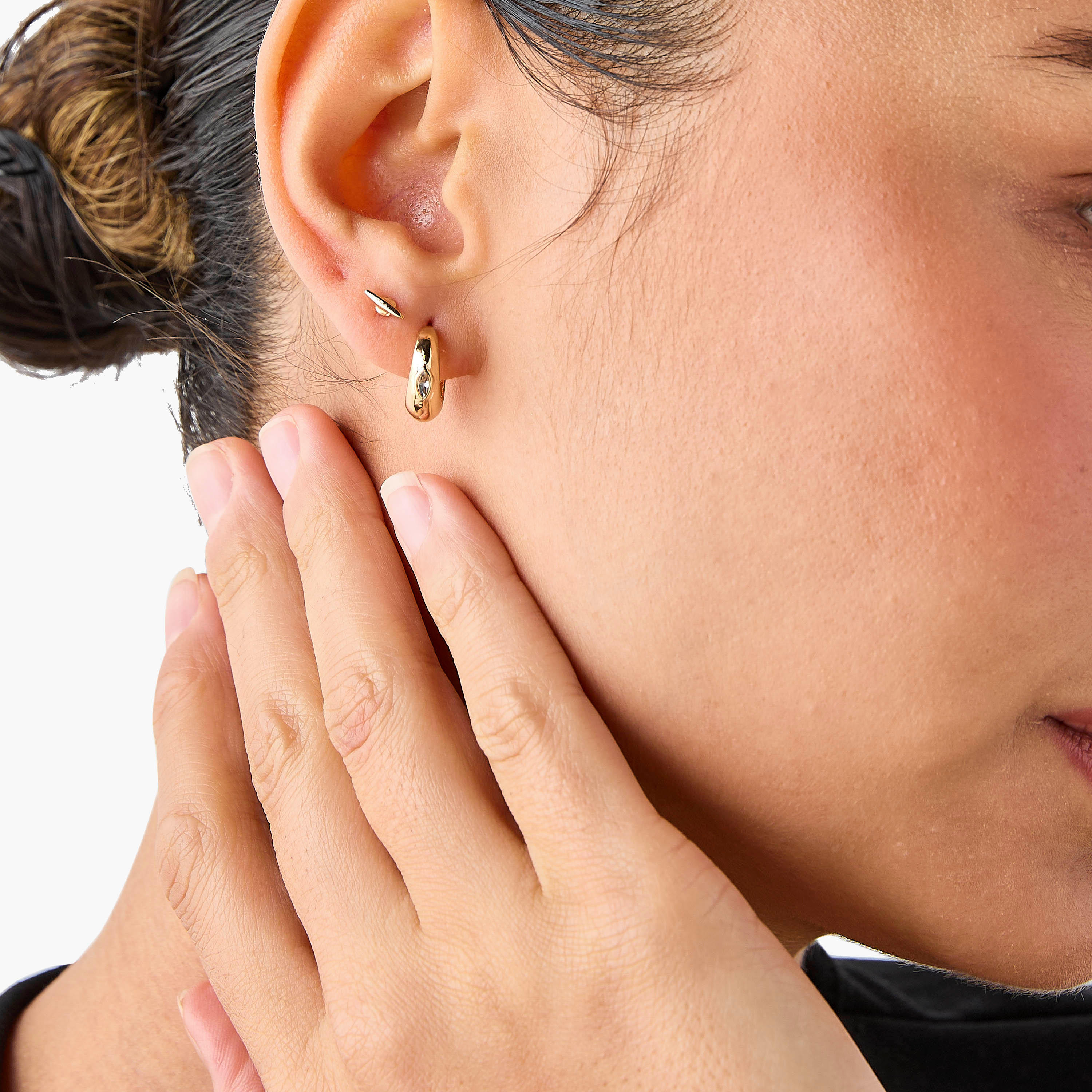 حلقان متنوعة بمكبس إغلاق خلفي - طقم من 15 زوج-women-watchesandjewellery-jewellery-earrings-image-2