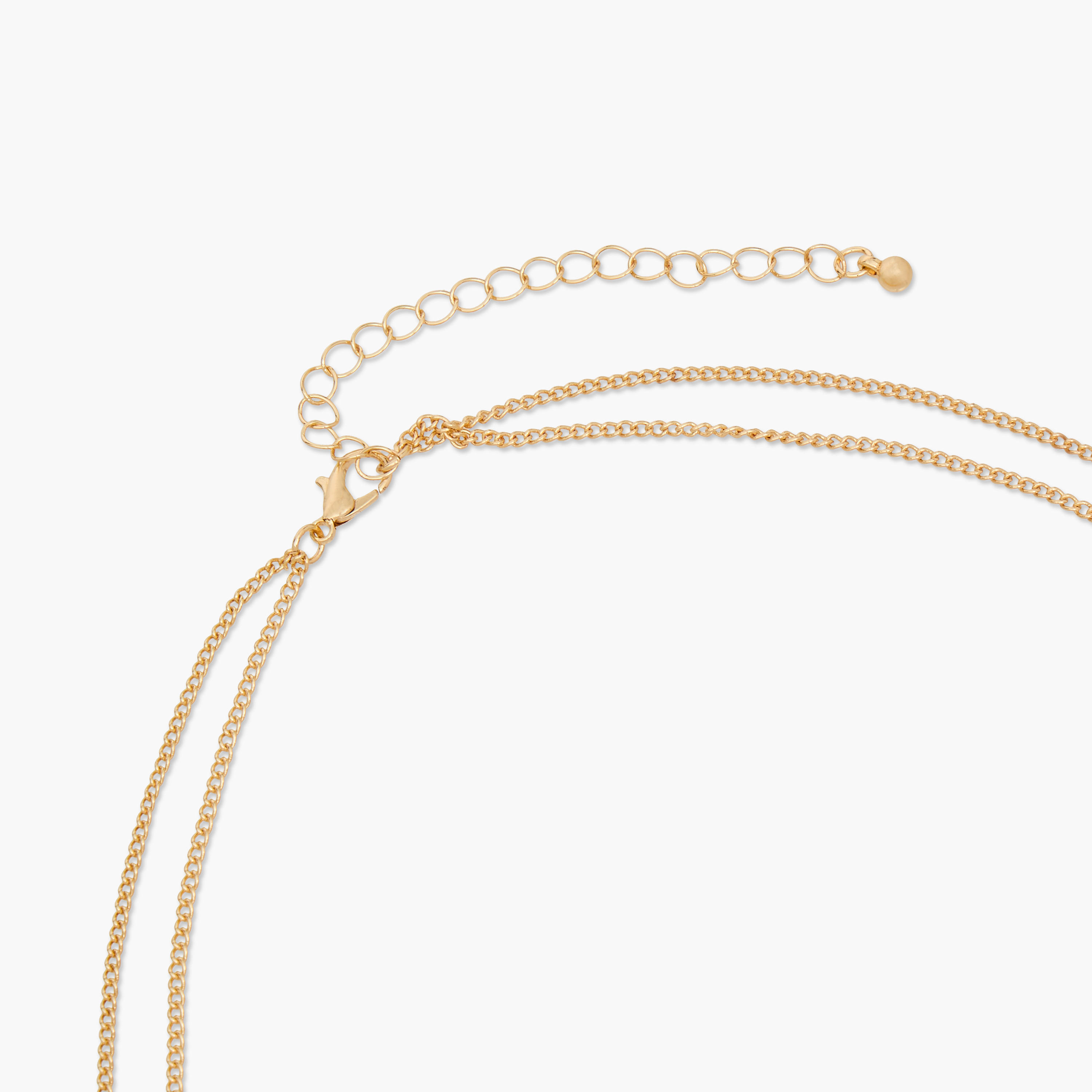 عقد بدلاية مزينة باللؤلؤ وبمشبك إغلاق-women-watchesandjewellery-jewellery-necklacesandpendants-image-4