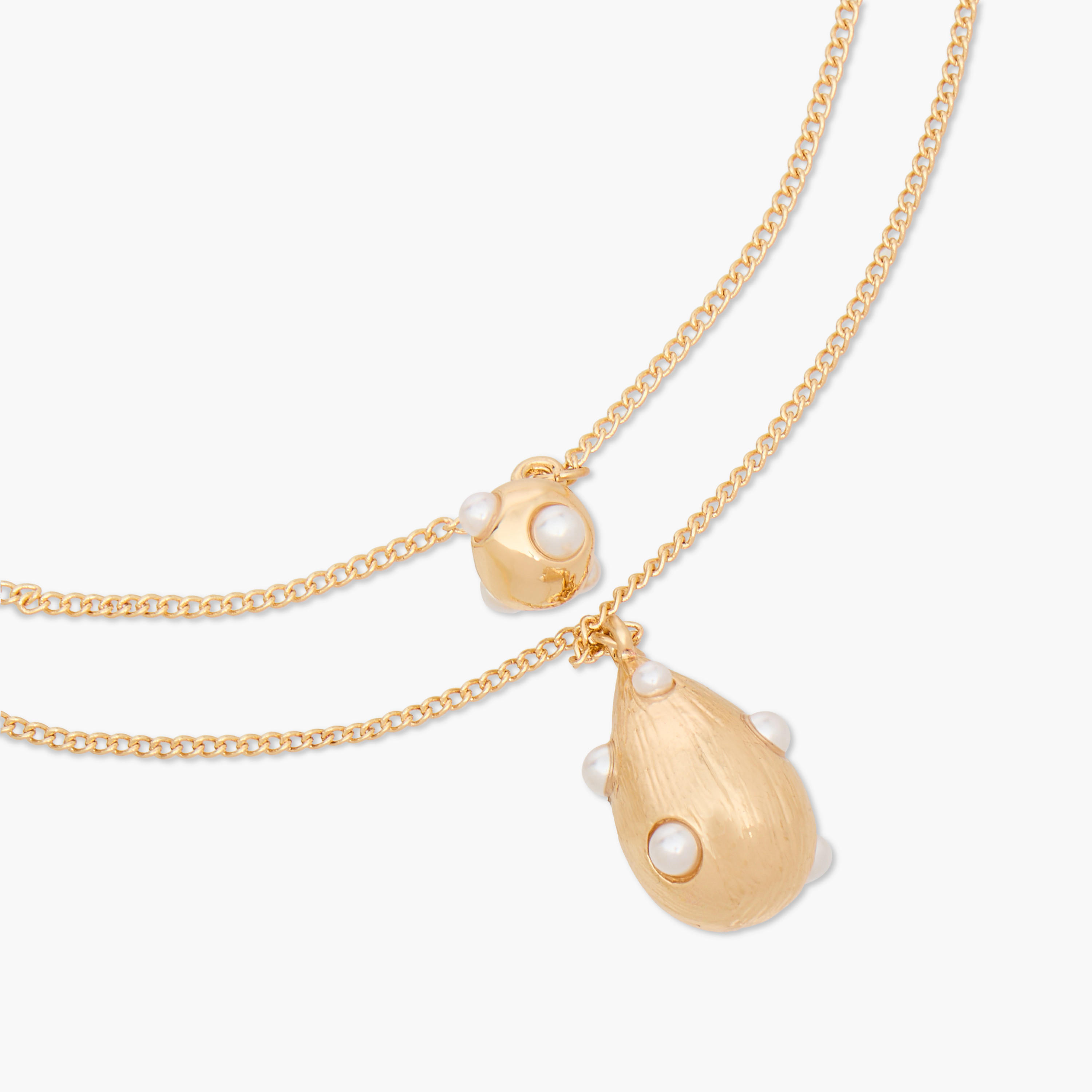 عقد بدلاية مزينة باللؤلؤ وبمشبك إغلاق-women-watchesandjewellery-jewellery-necklacesandpendants-image-5