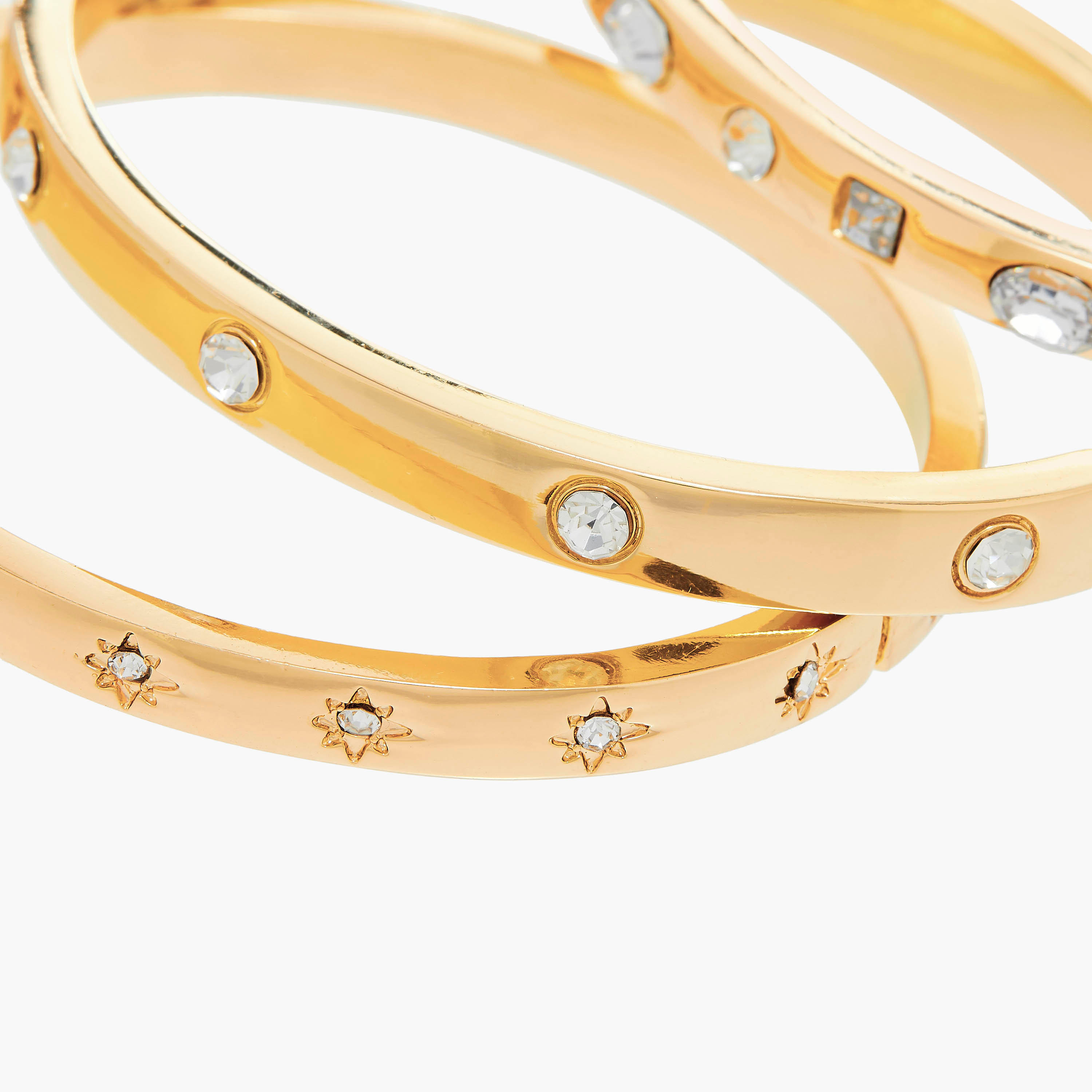أساور مزينة - طقم من 3 قطع-women-watchesandjewellery-jewellery-banglesandbracelets-image-9