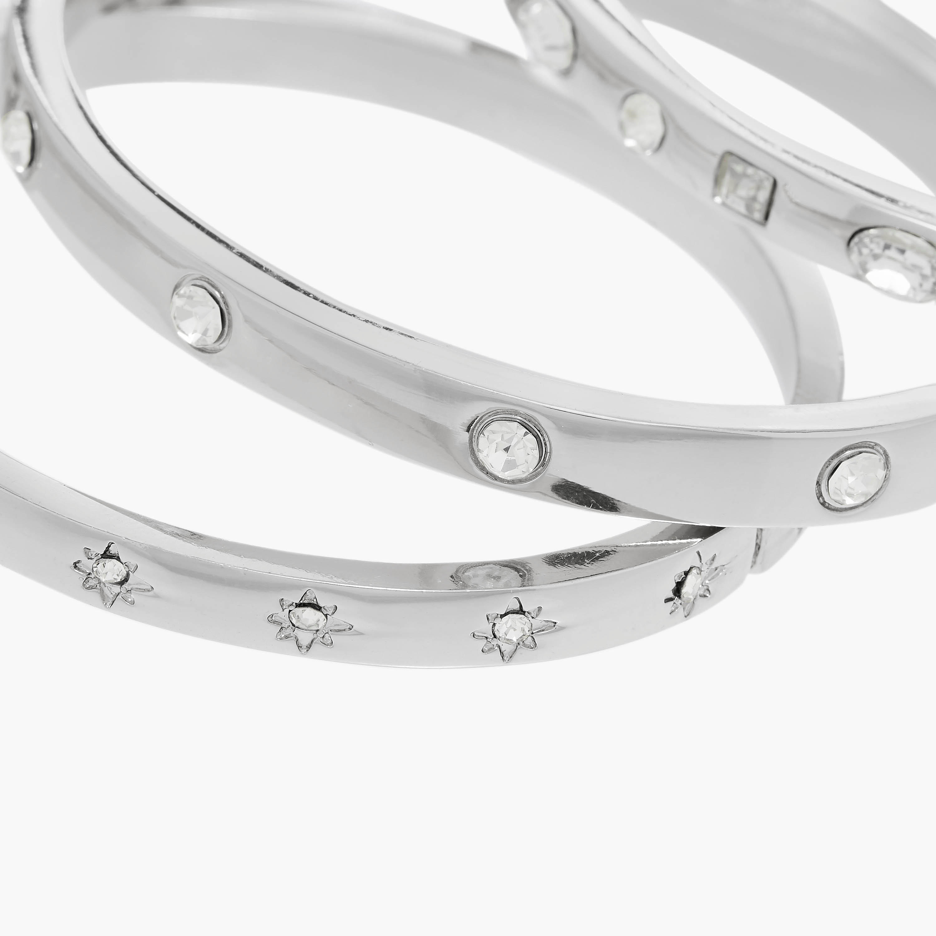 أساور مزينة - طقم 3 قطع-women-watchesandjewellery-jewellery-banglesandbracelets-image-9