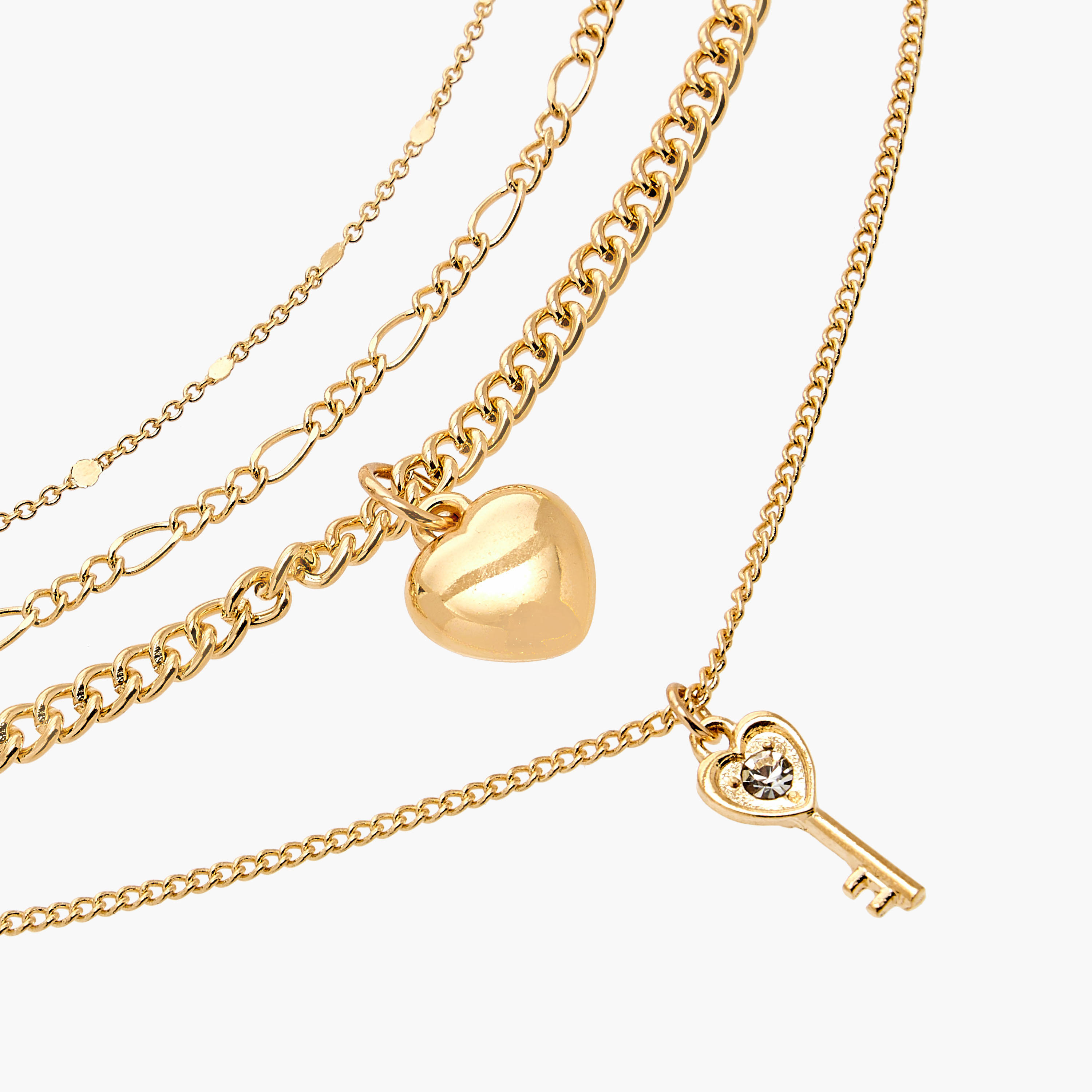 أعقاد متنوعة بمشبك إغلاق - طقم من 4 قطع-women-watchesandjewellery-jewellery-necklacesandpendants-image-8