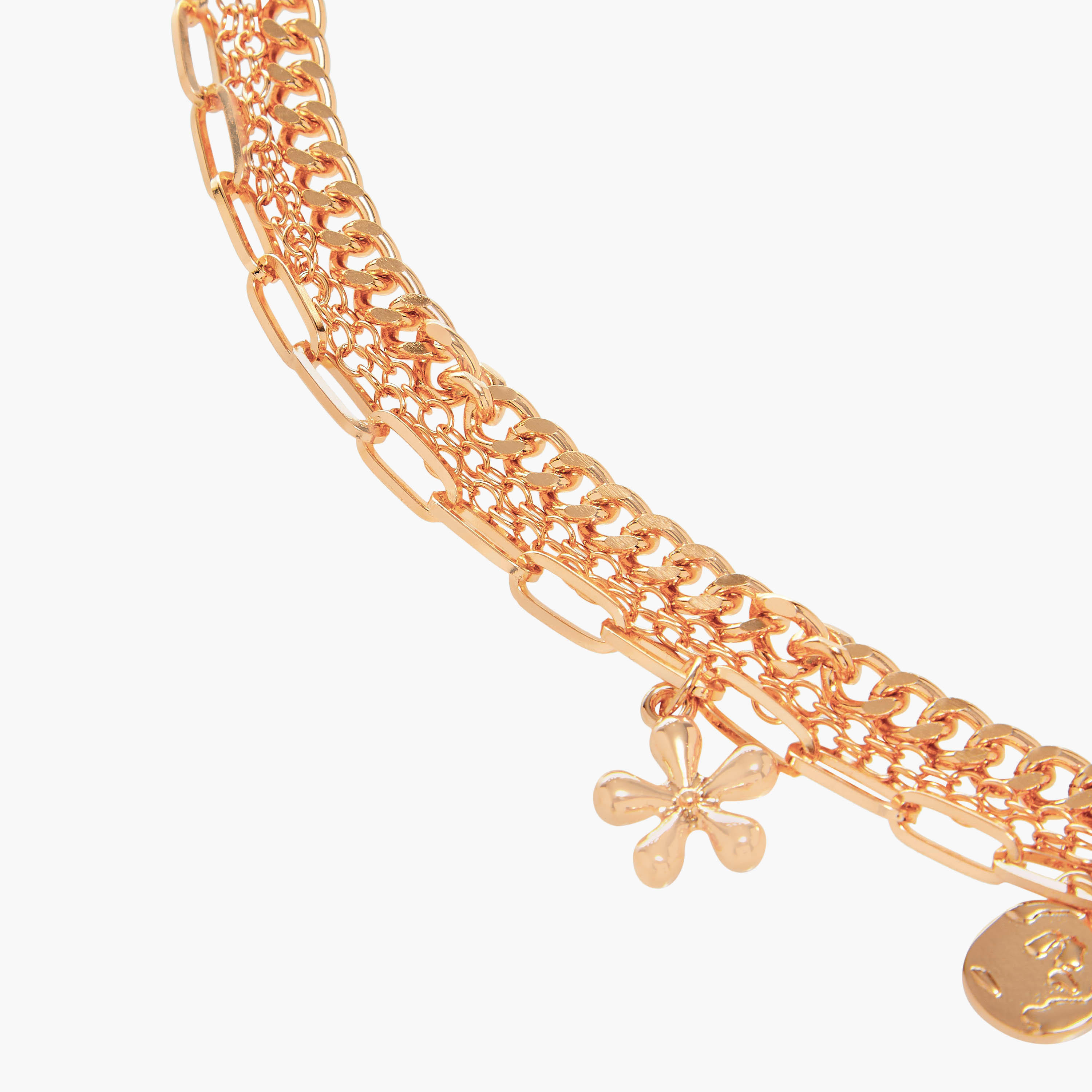 Layered Pendant Necklace with Lobster Clasp Closure-women-watchesandjewellery-jewellery-necklacesandpendants-image-5