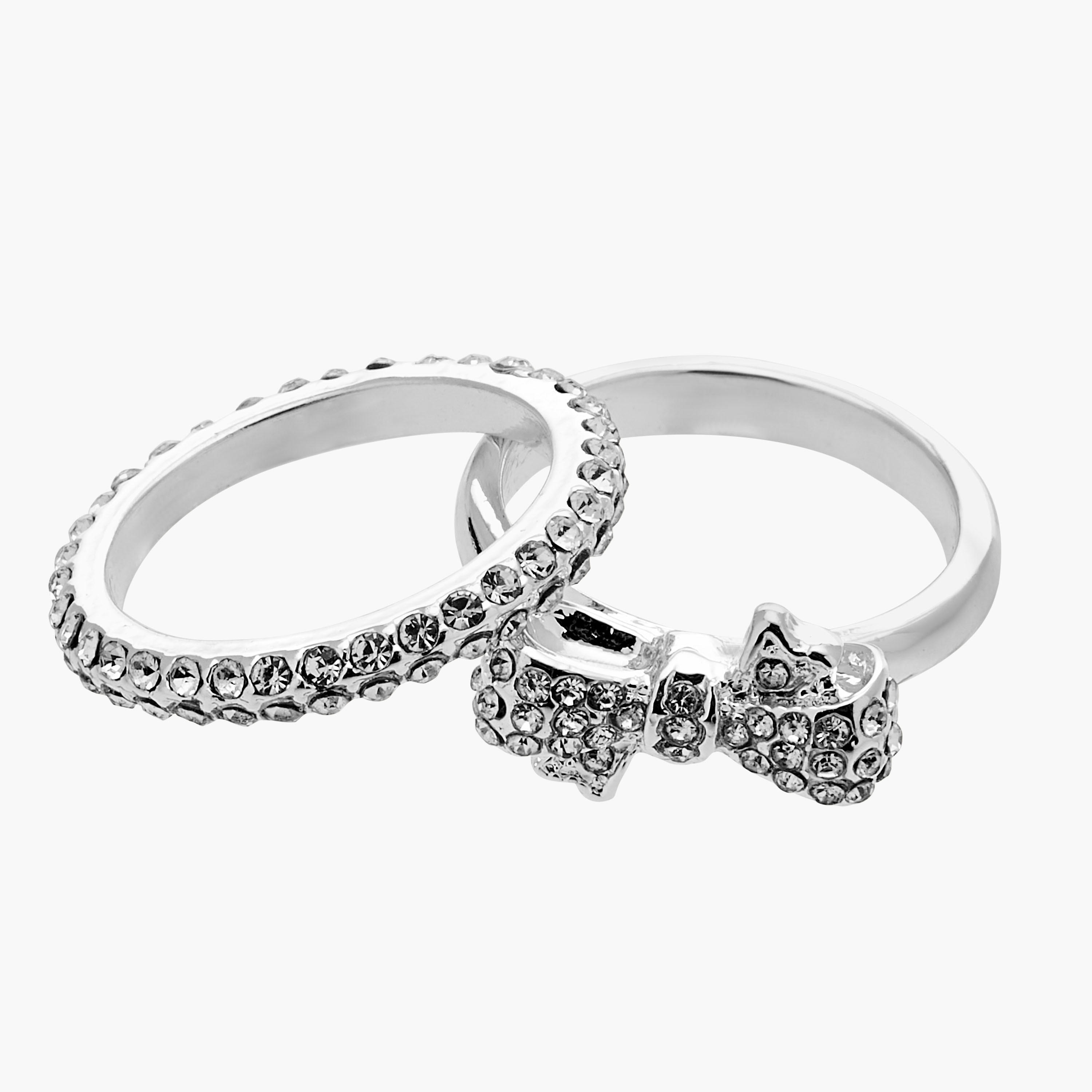 خواتم ميتالك متنوعة - طقم من 7-women-watchesandjewellery-jewellery-rings-image-4
